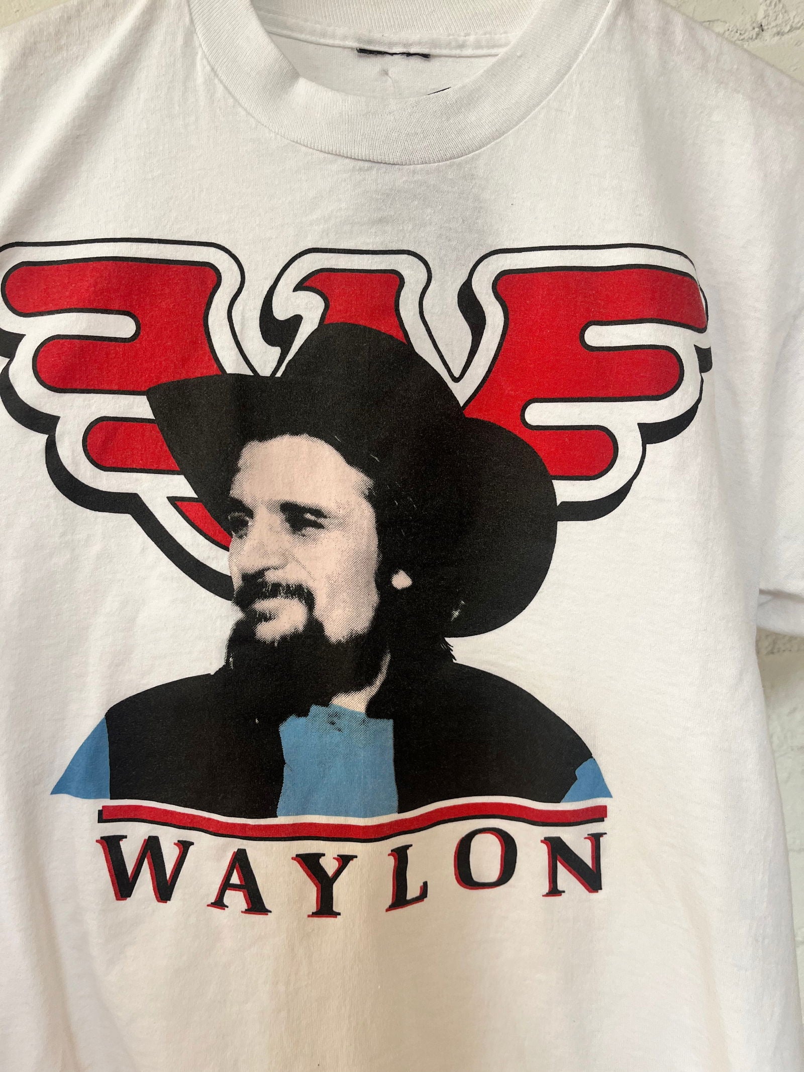 1980’s Waylon Jennings Tee Size- M/L - LFDW