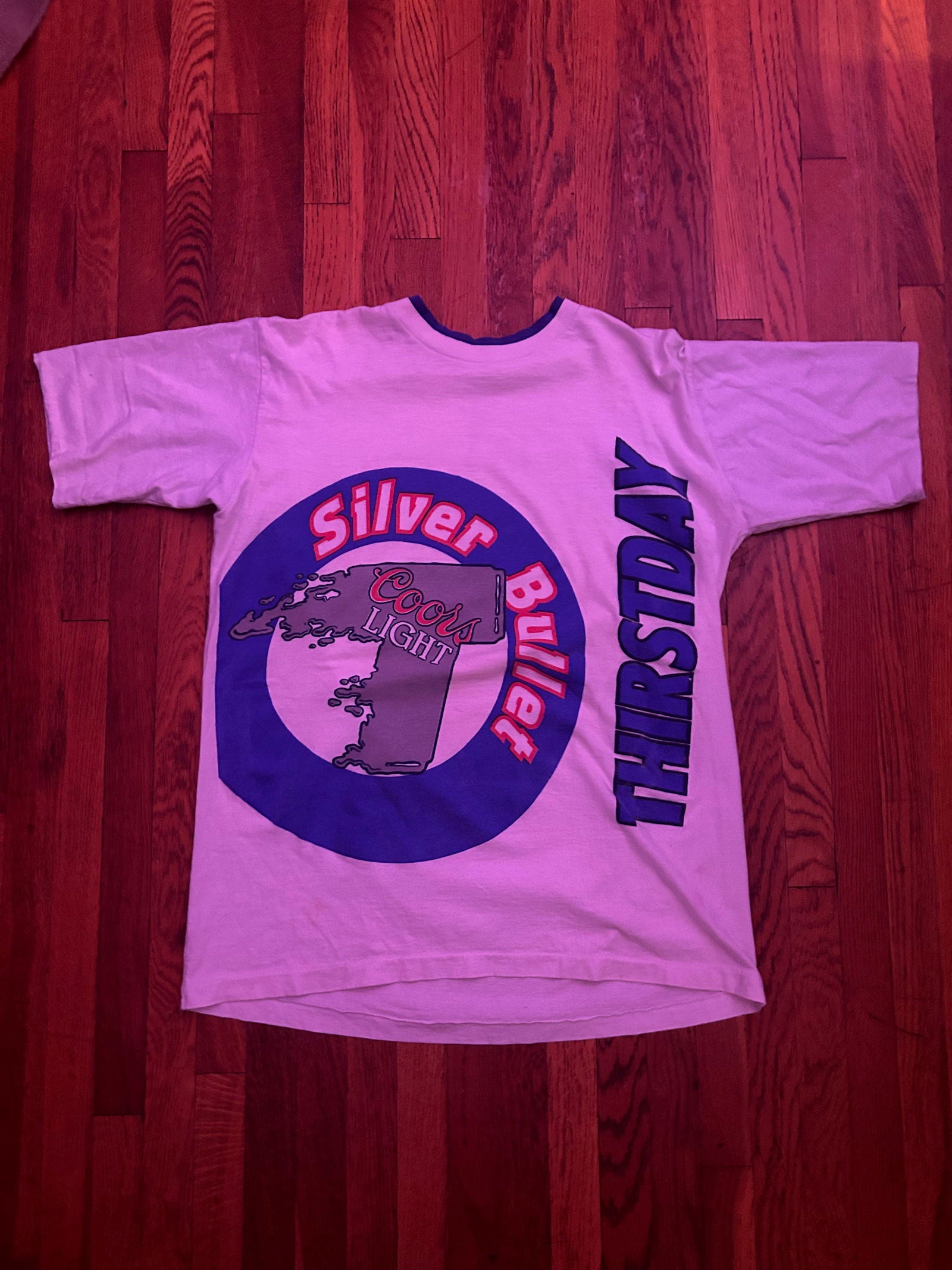 1980s Coors Silver Bullet Tee Size XL - LFDW