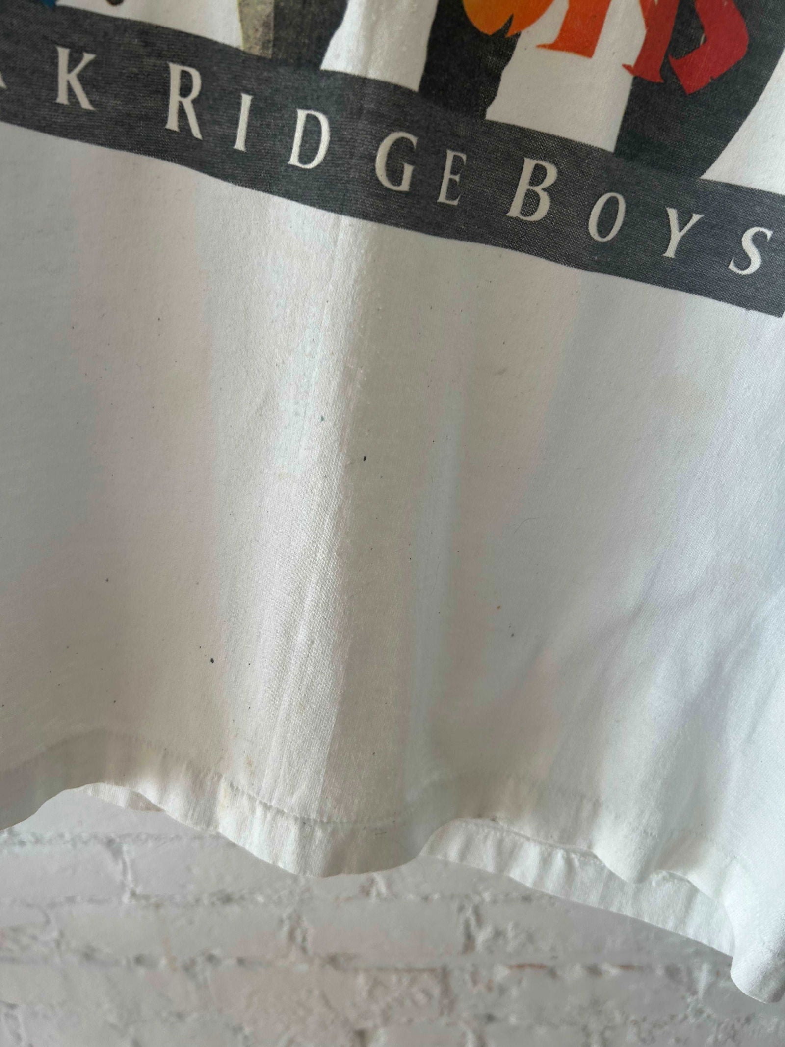1980s Oak Ridge Bots Seasons Tee Size - L - LFDW