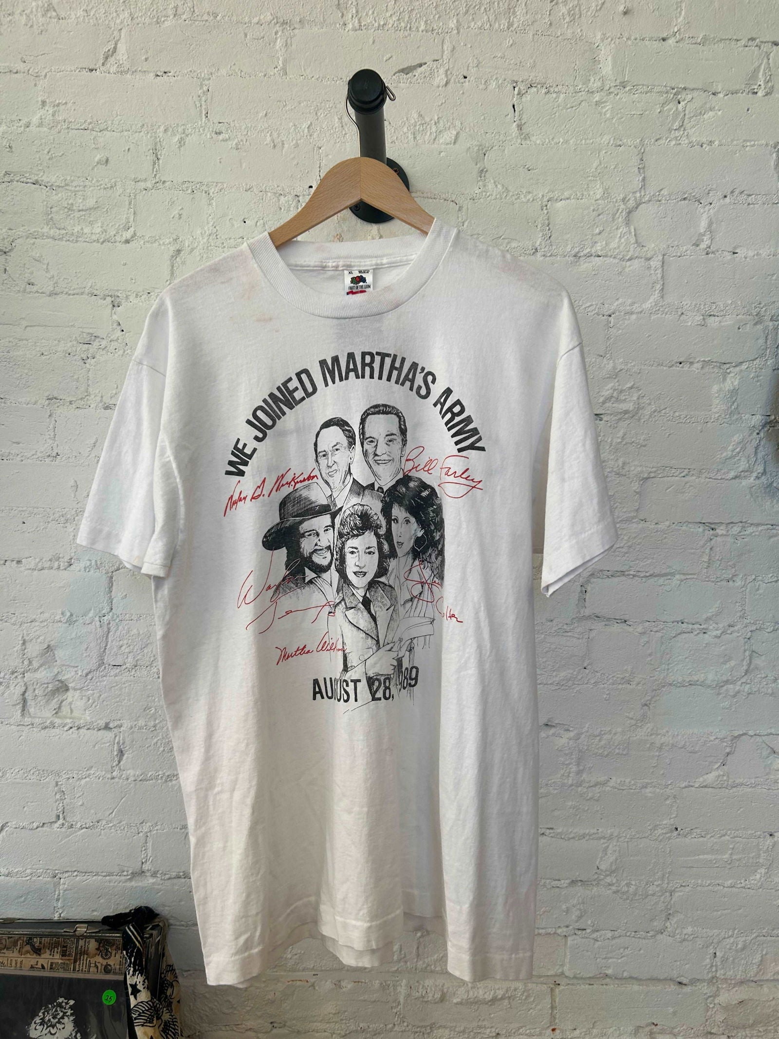 1980s Waylon and Jessi Benefit Tee Size - XL - LFDW