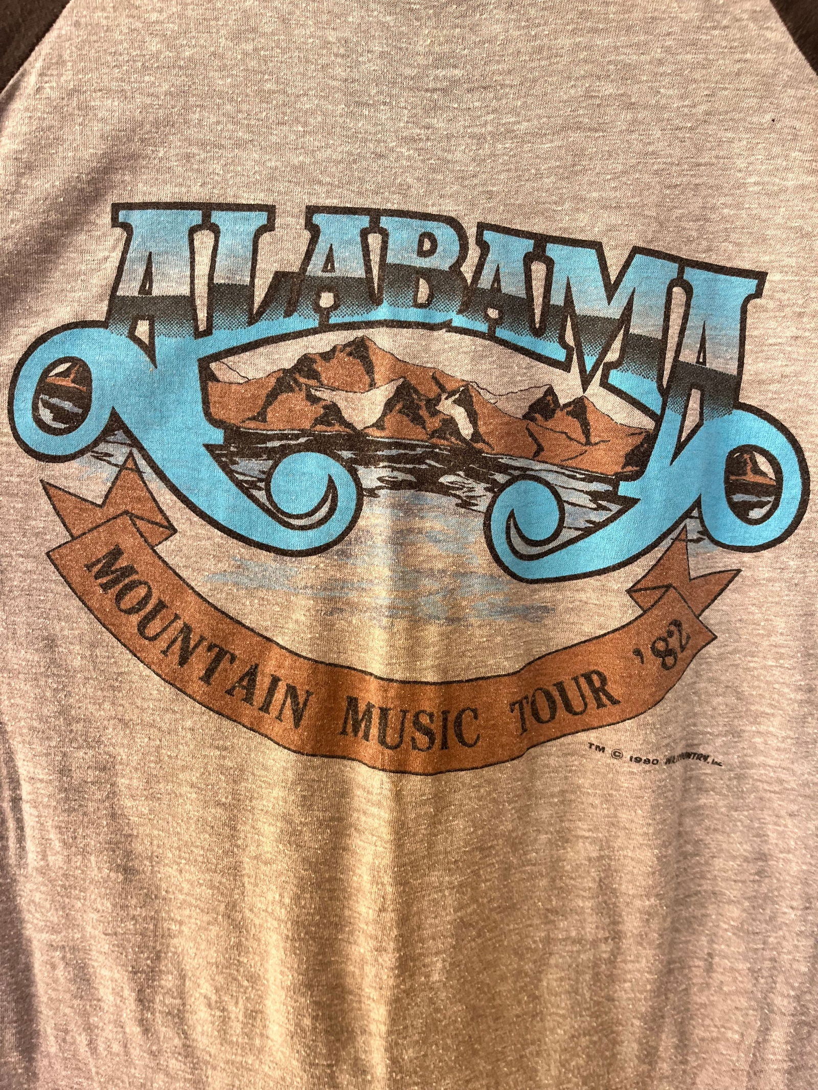 1982 Alabama Mountain Music Shirt Size- M - LFDW