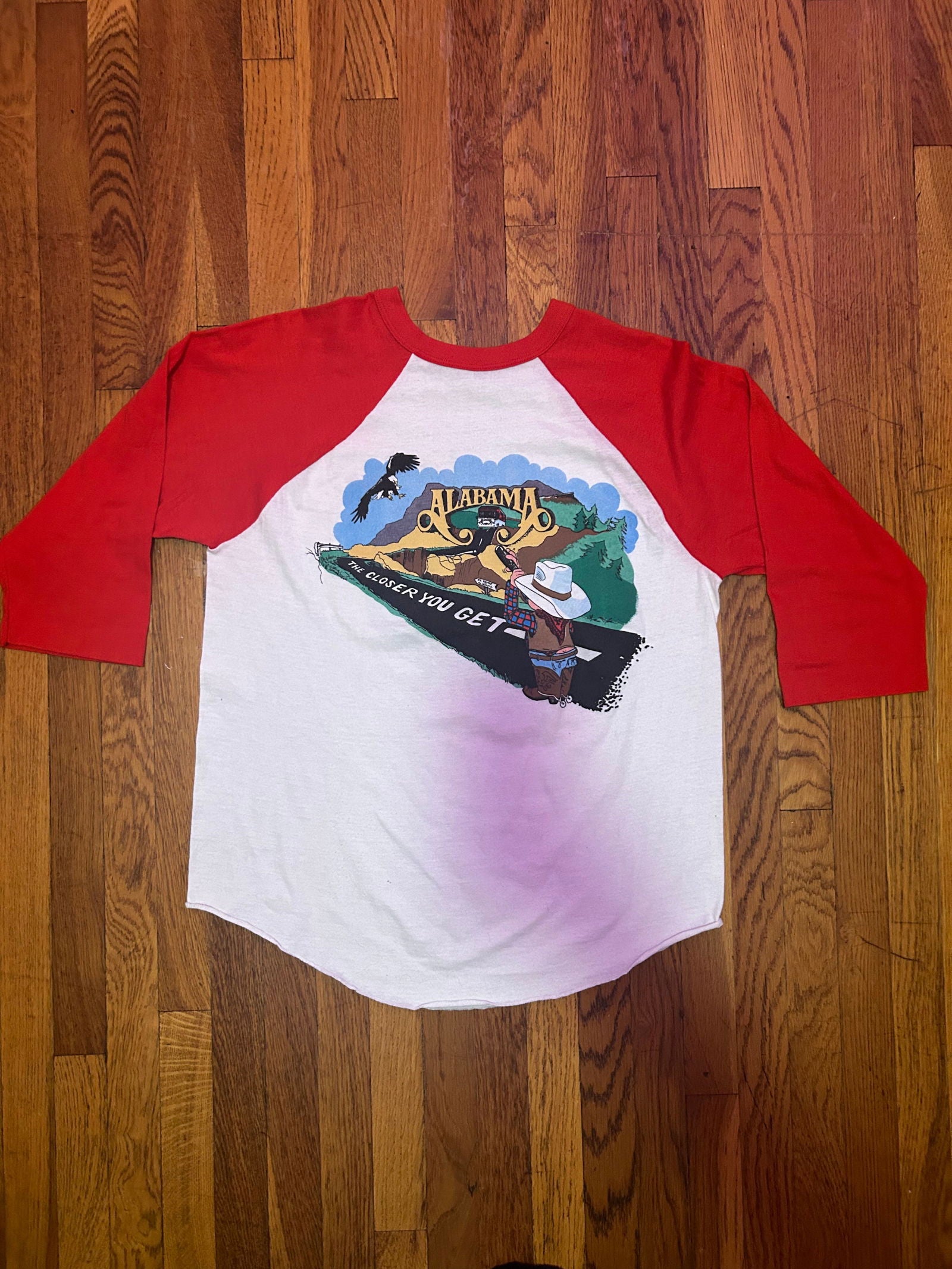 1983 Alabama Raglan Size - L - LFDW