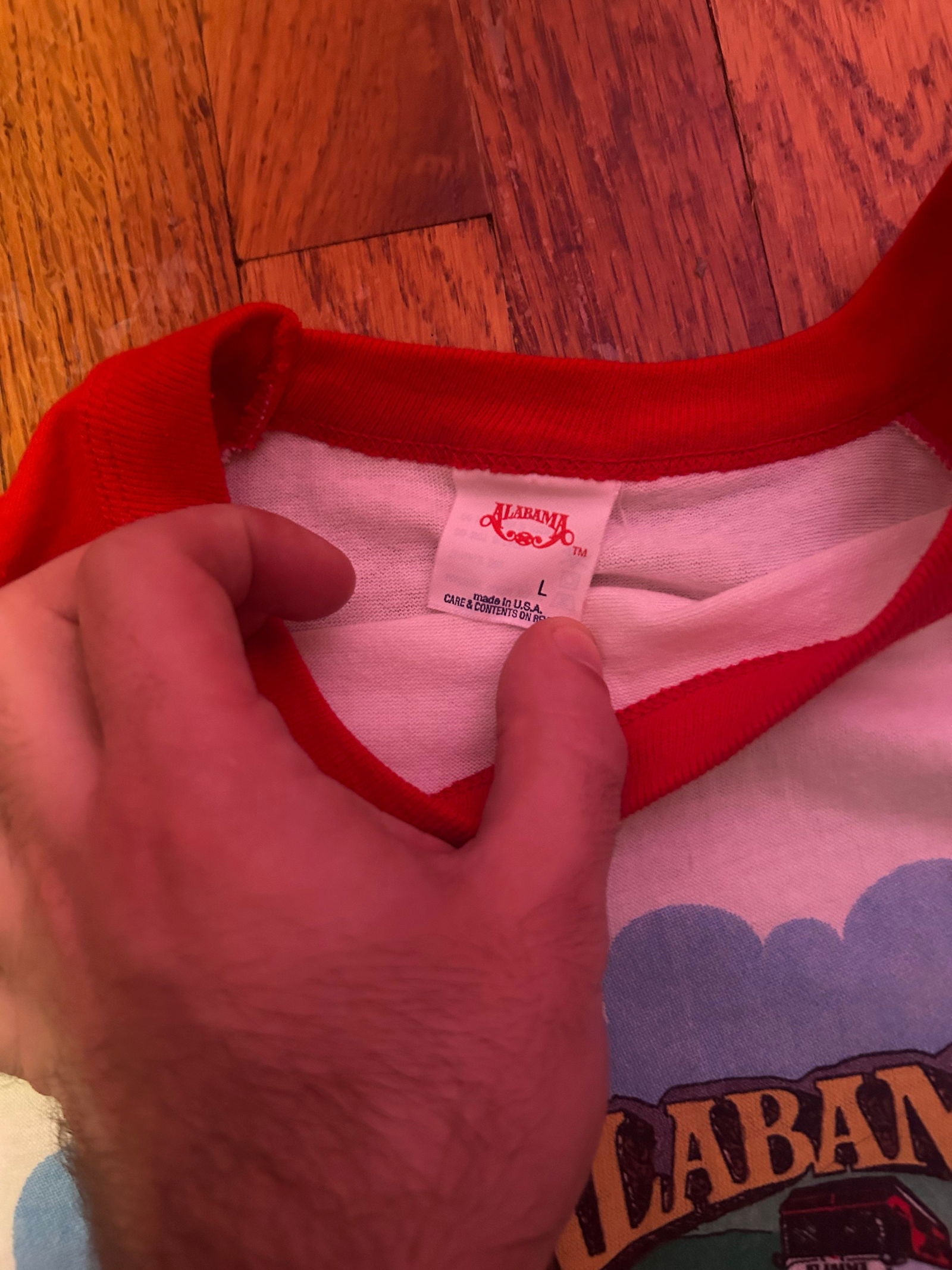 1983 Alabama Raglan Size - L - LFDW