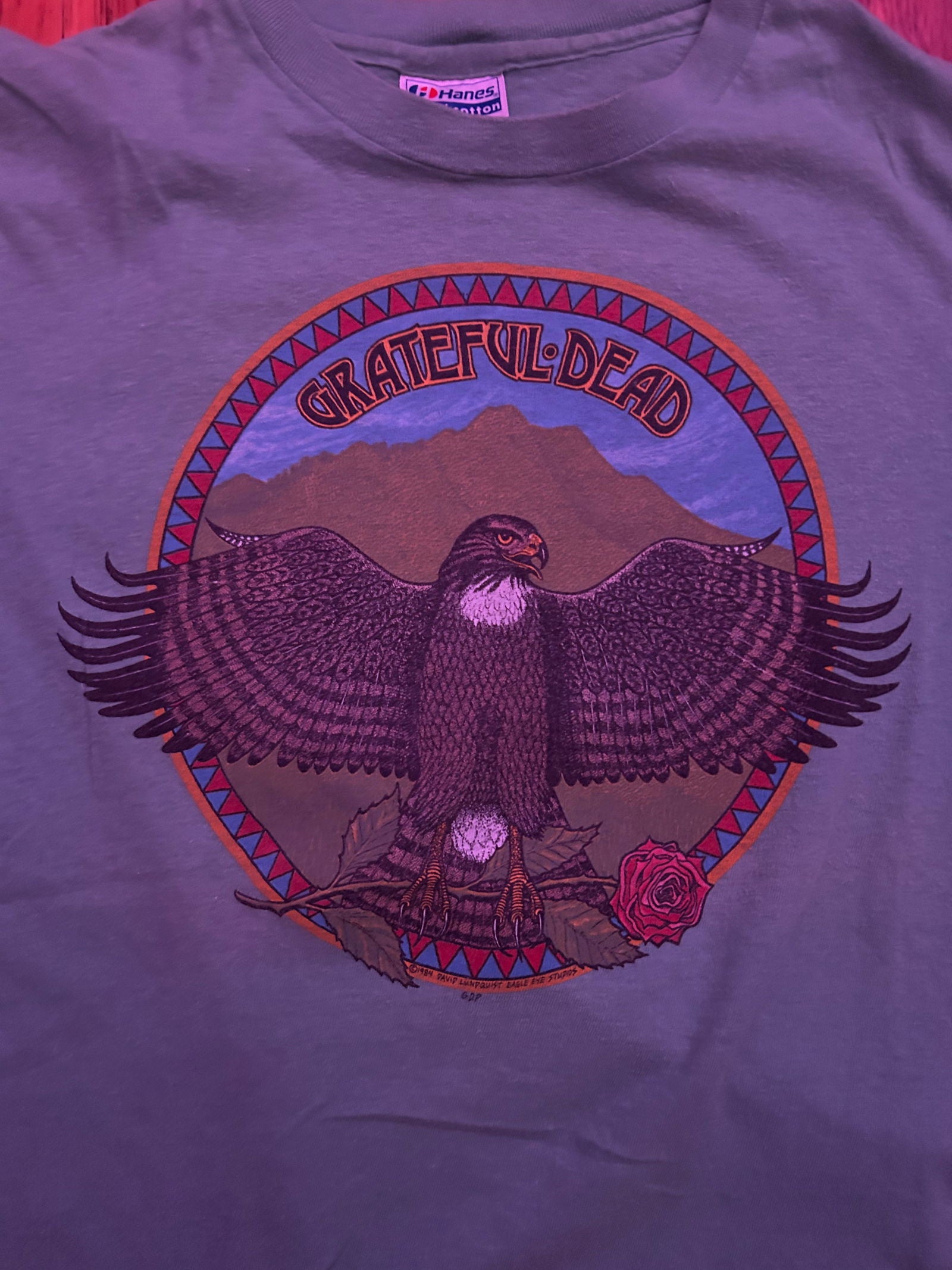 1984 Grateful Dead Fall Tour T Size-XL - LFDW