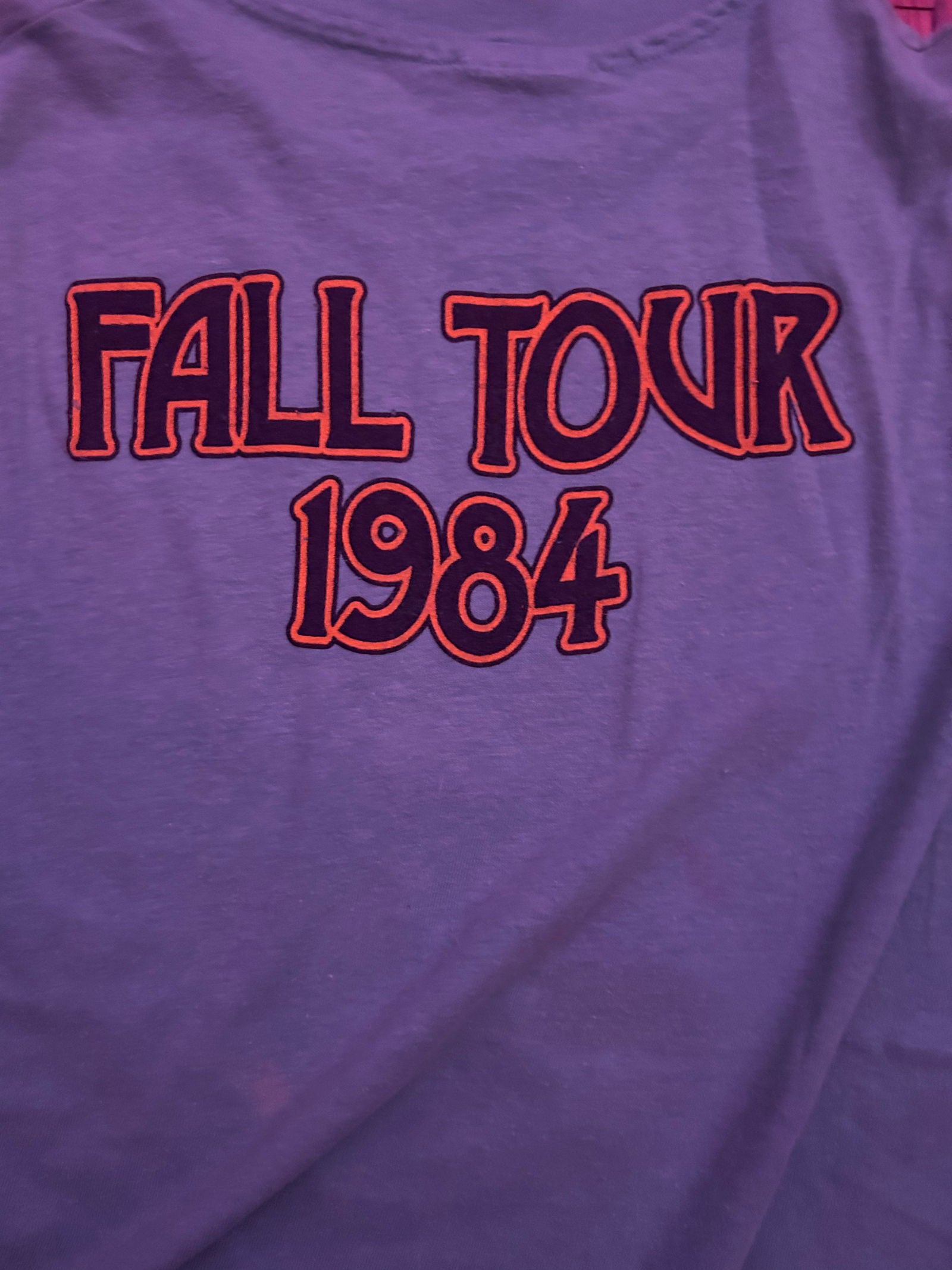 1984 Grateful Dead Fall Tour T Size-XL - LFDW