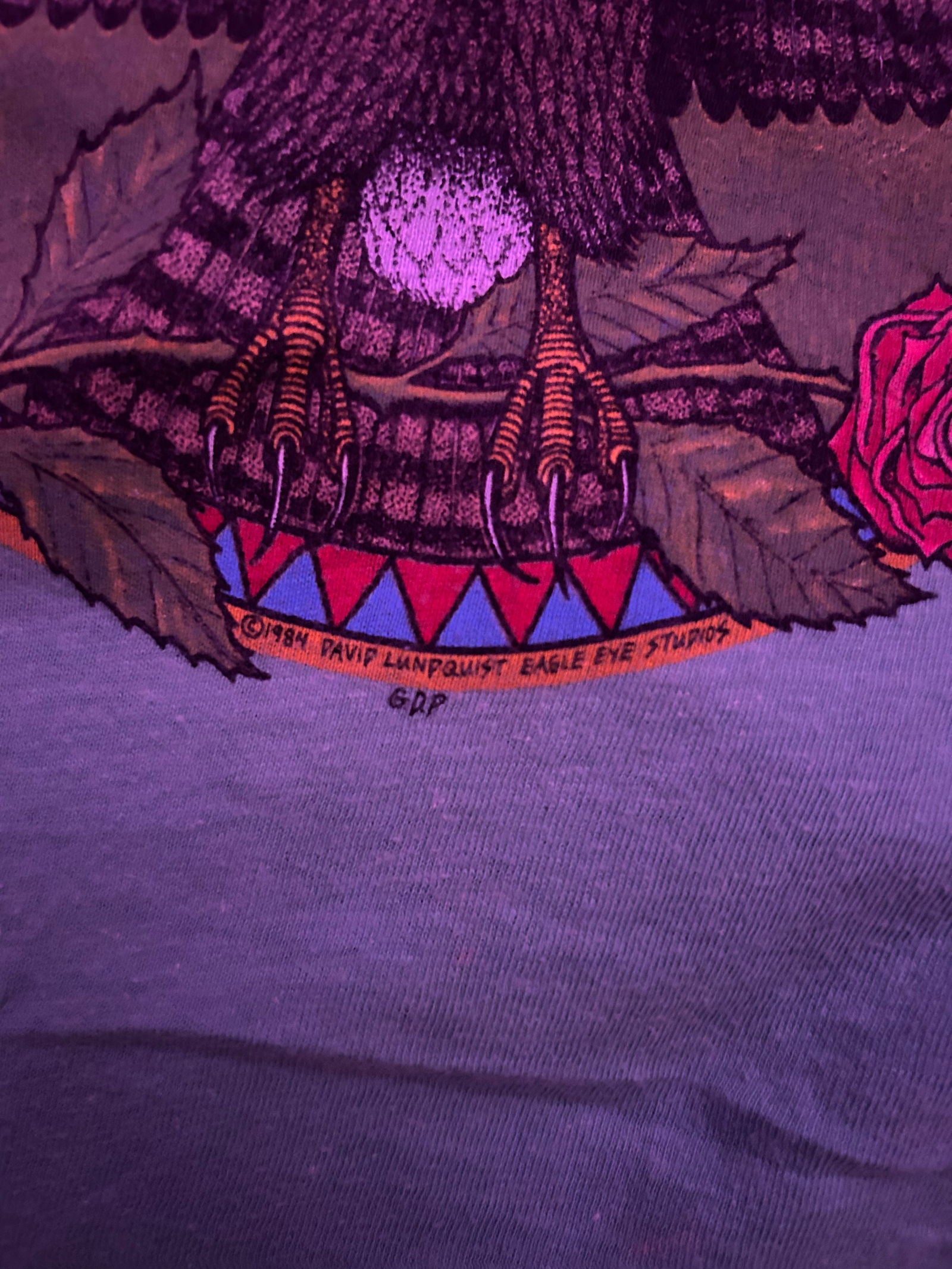 1984 Grateful Dead Fall Tour T Size-XL - LFDW