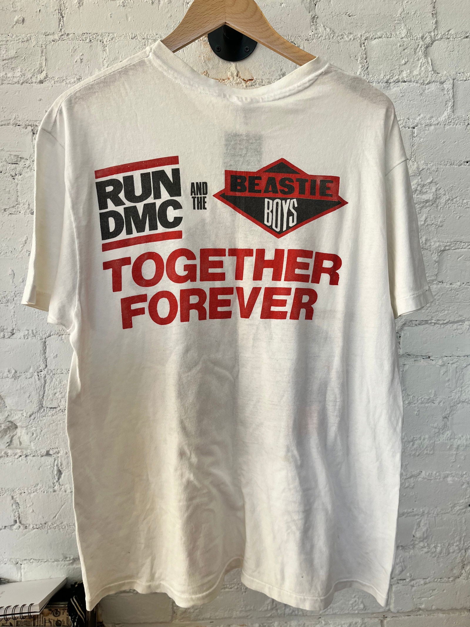1987 Run Dmc and the Beastie Boys Together Forever Tee Size- XL - LFDW