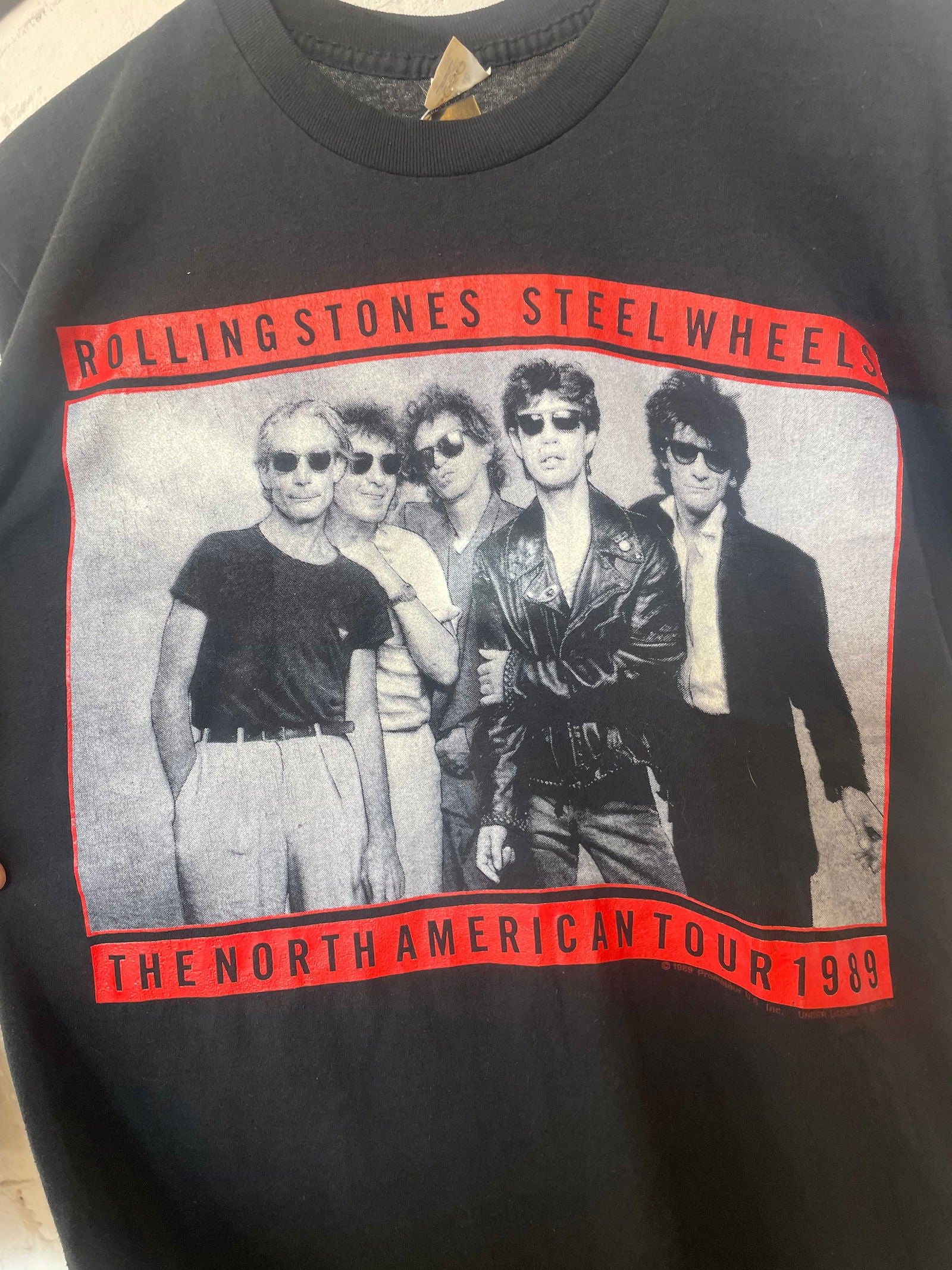 1989 Rolling Stones Steel Wheels tee - Size L - LFDW