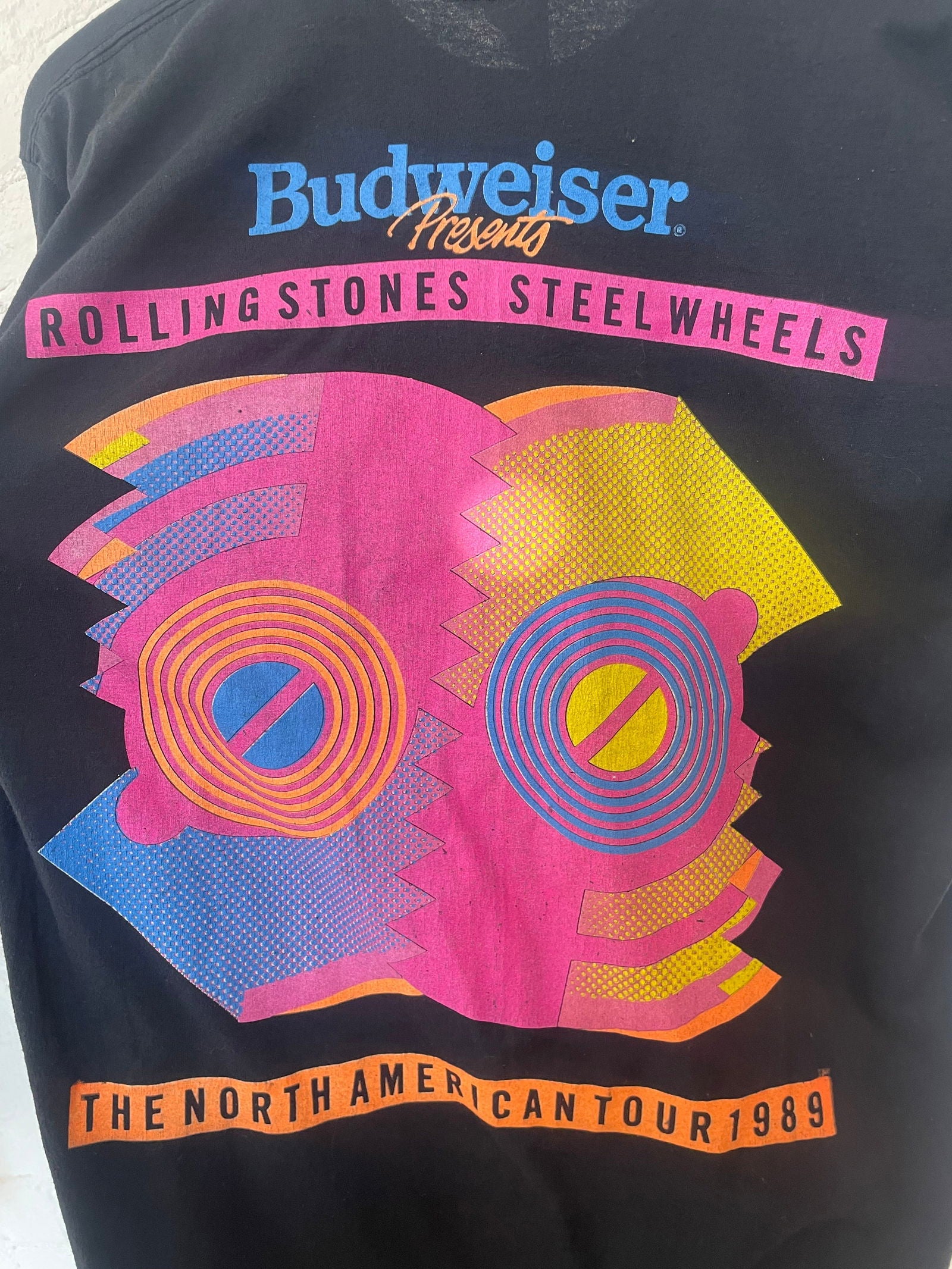 1989 Rolling Stones Steel Wheels tee - Size L - LFDW