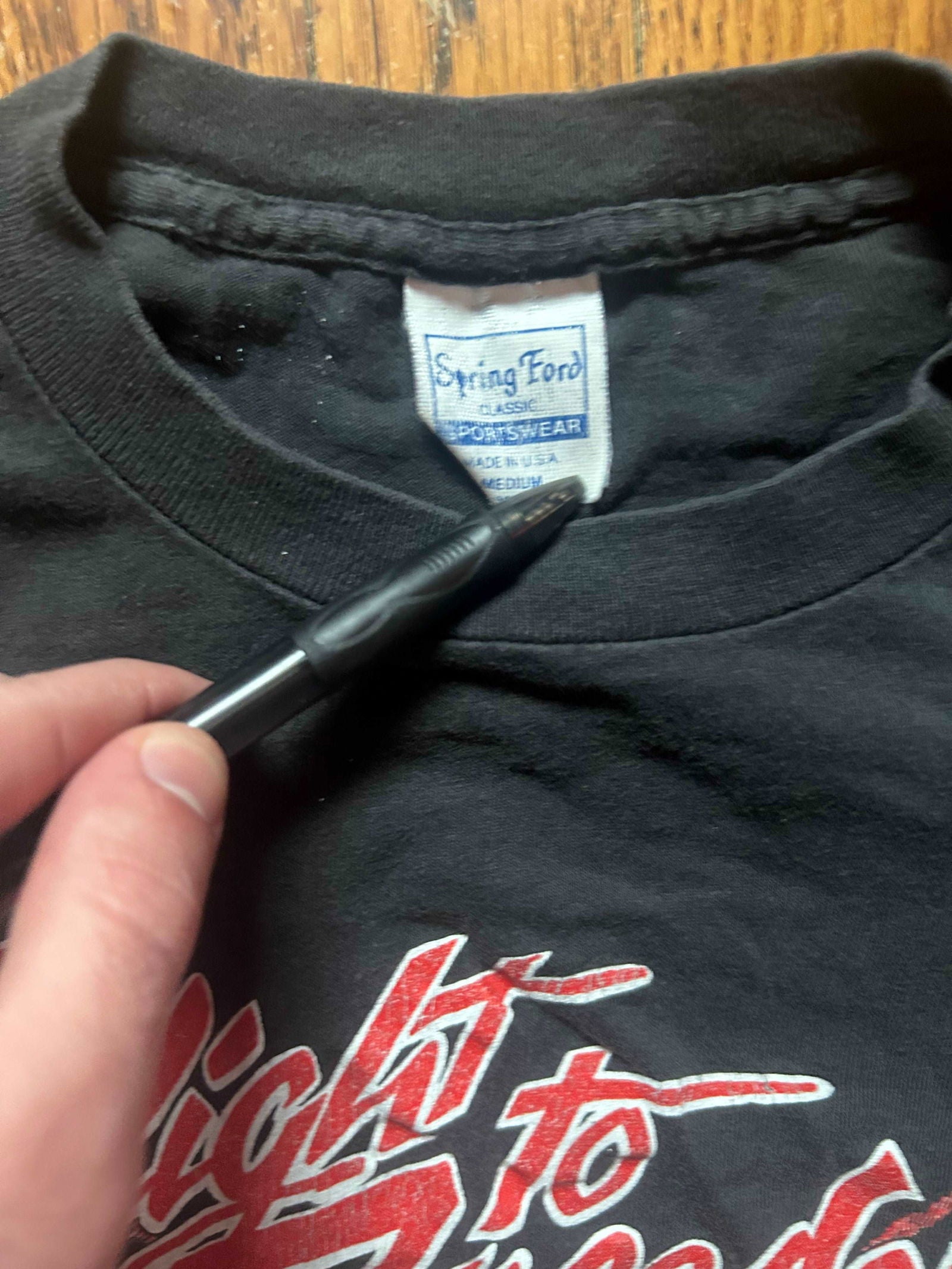 1990 Fight For Freedom Tee Size - M - LFDW