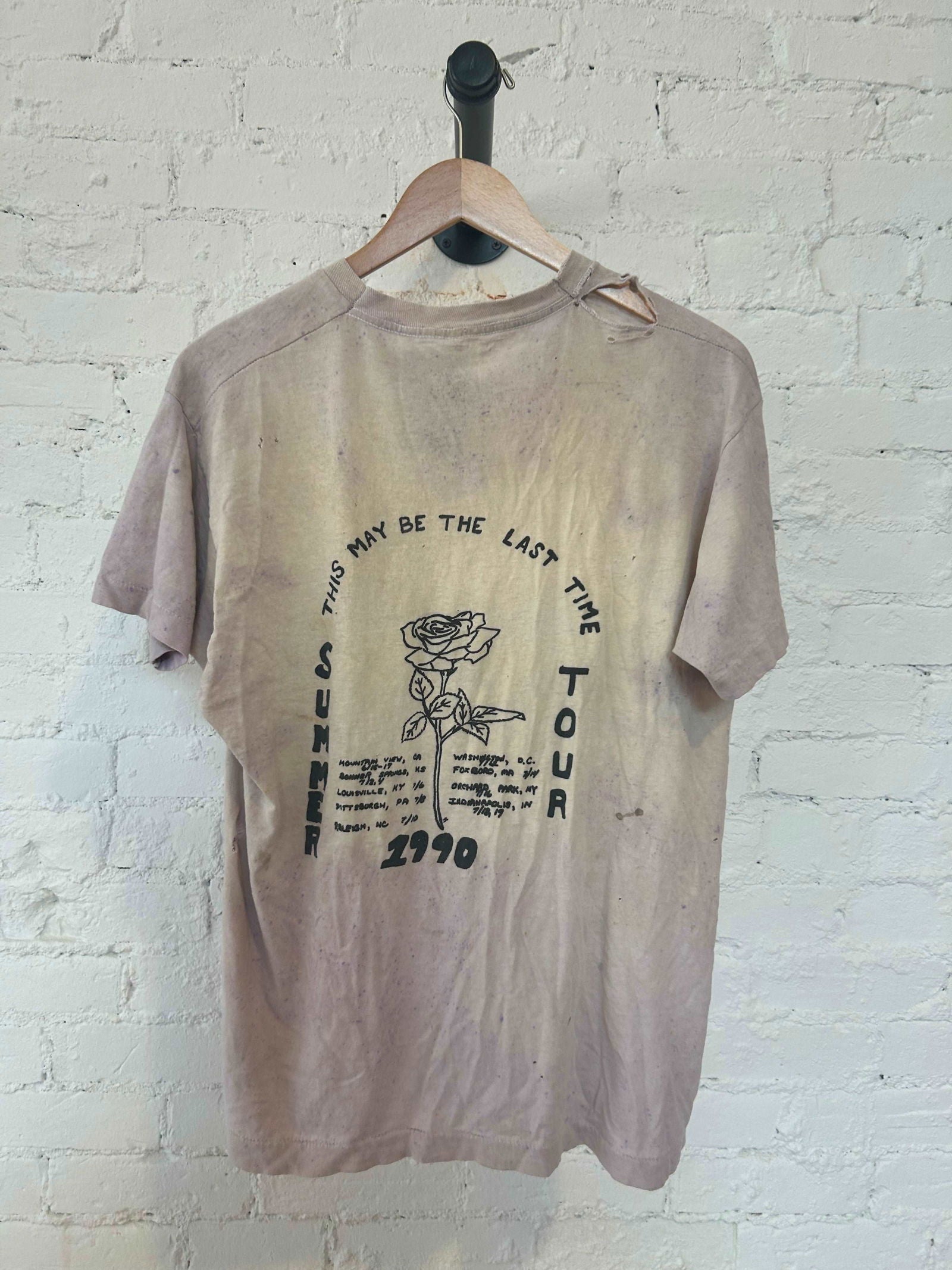 1990 Grateful Dead Summer Tour Lot Tee Size - L - LFDW