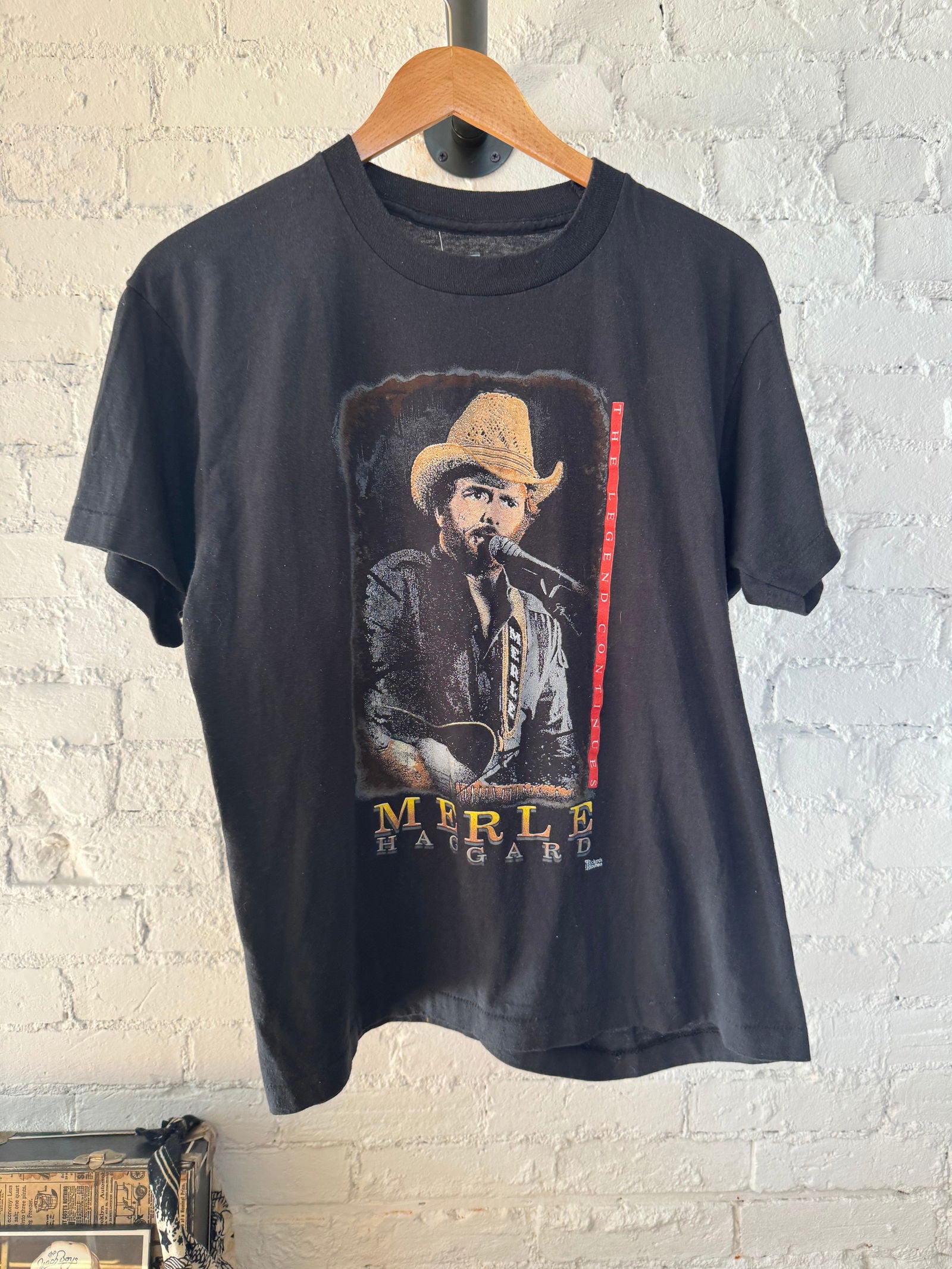 1990 Merle Haggard Legend Continues Tee Size - M - LFDW