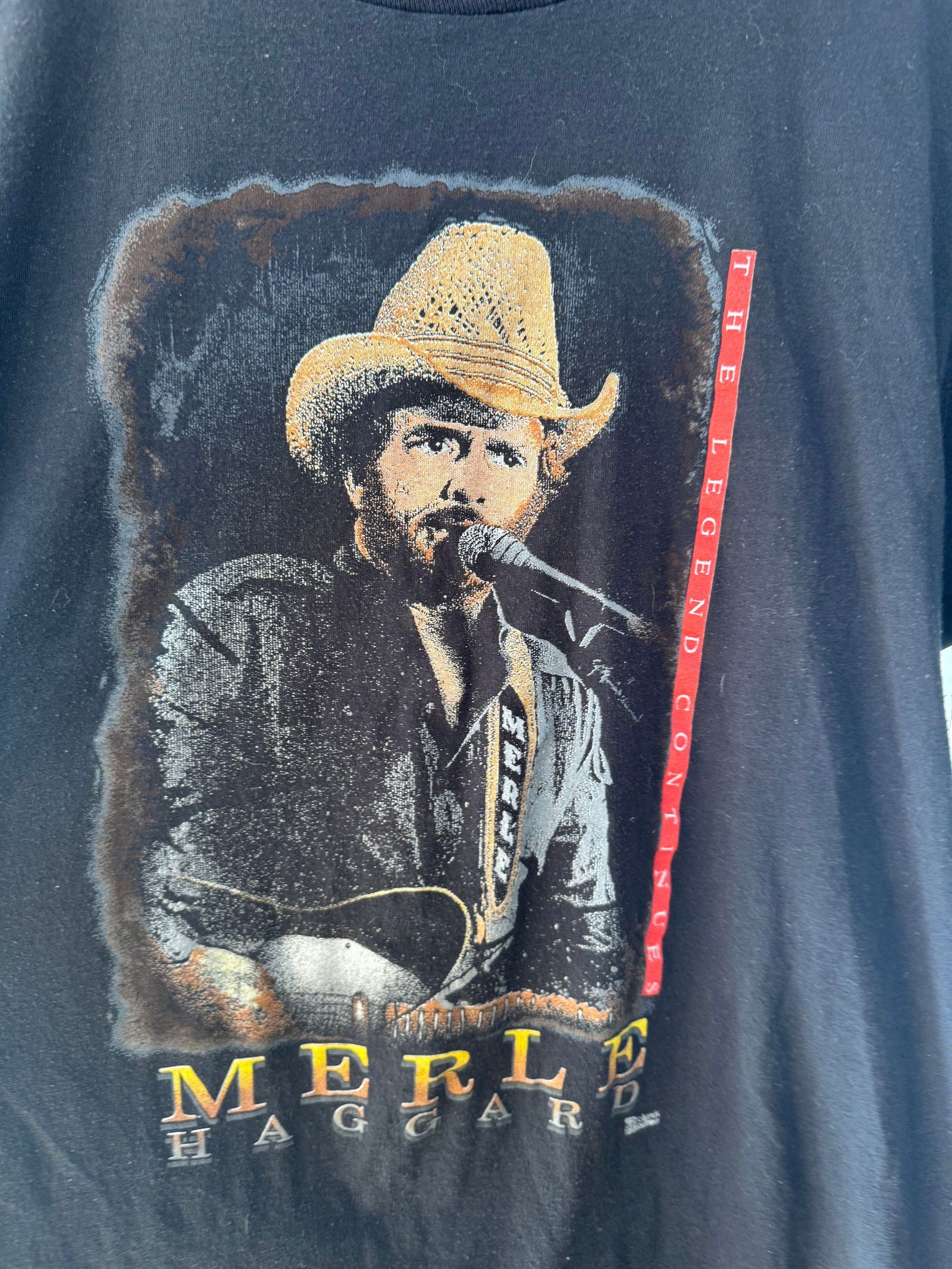 1990 Merle Haggard Legend Continues Tee Size - M - LFDW