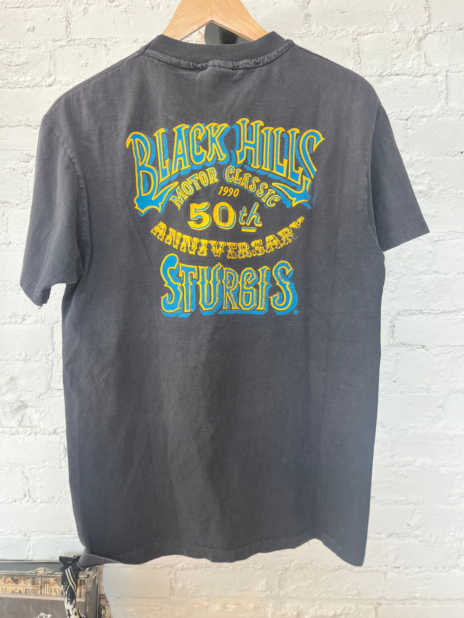 1990’s Black Hills Sturgis 50th Anniversary Tee Size- L - LFDW