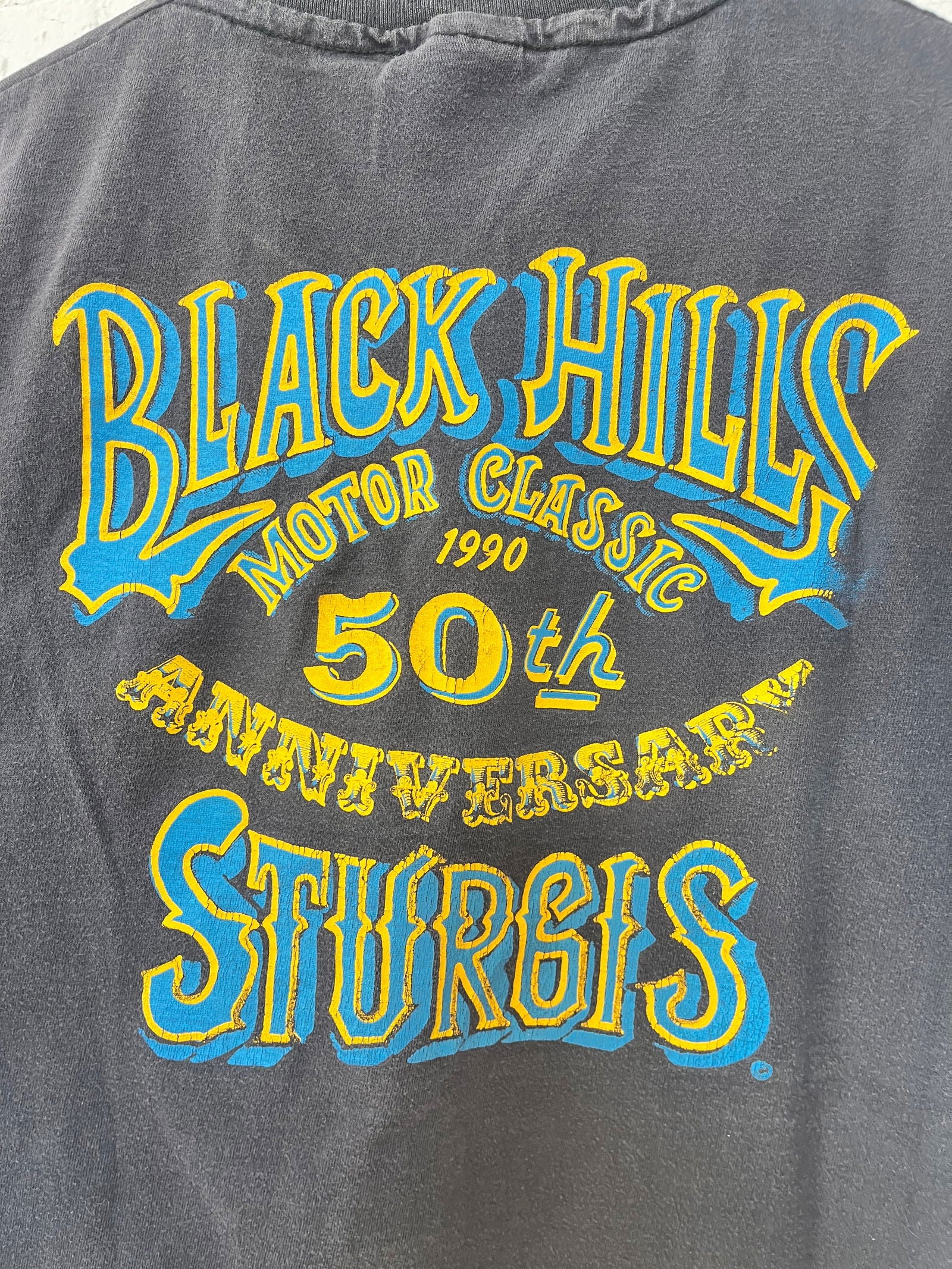 1990’s Black Hills Sturgis 50th Anniversary Tee Size- L - LFDW