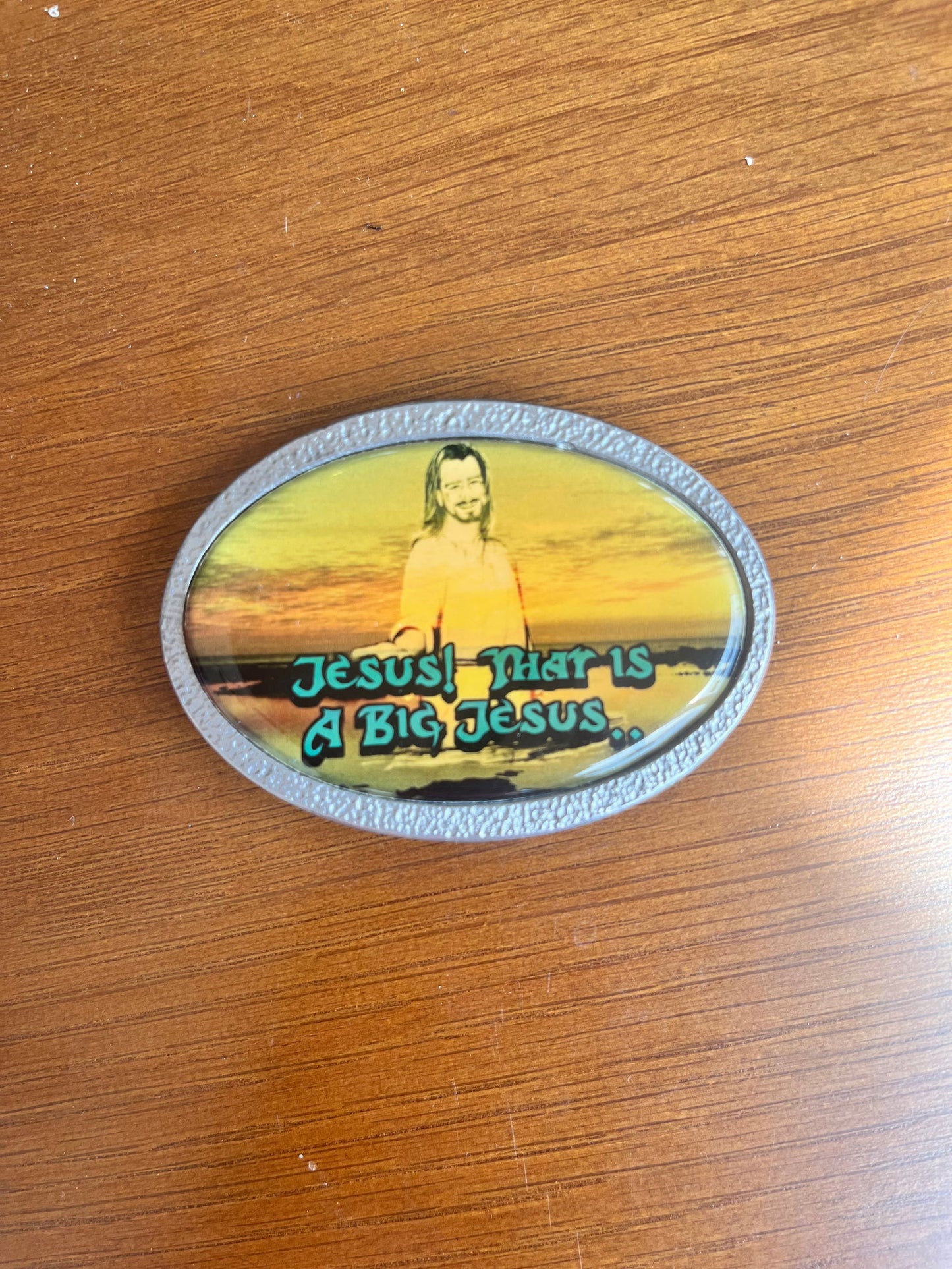 1990’s Jesus! That’s A Big Jesus Belt Buckle - LFDW