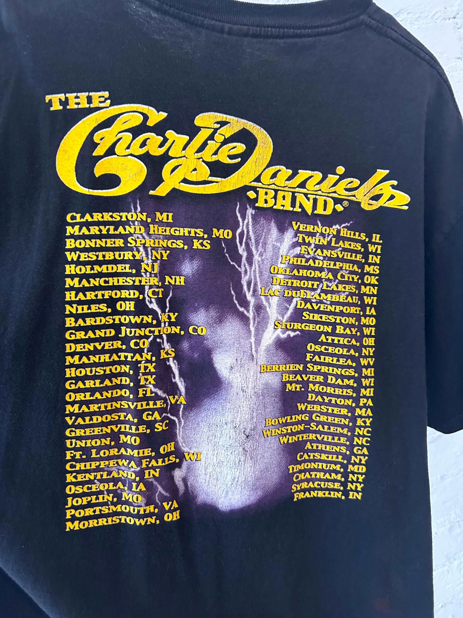 1990s Charlie Daniel’s Tour Tee Size - XL - LFDW