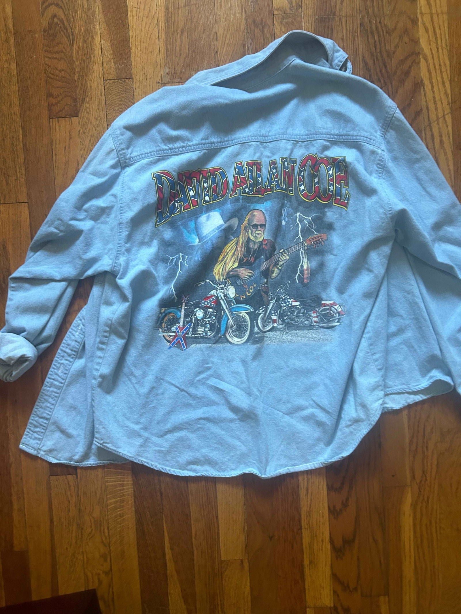 1990s DAC Demin Shirt Size - Large - LFDW