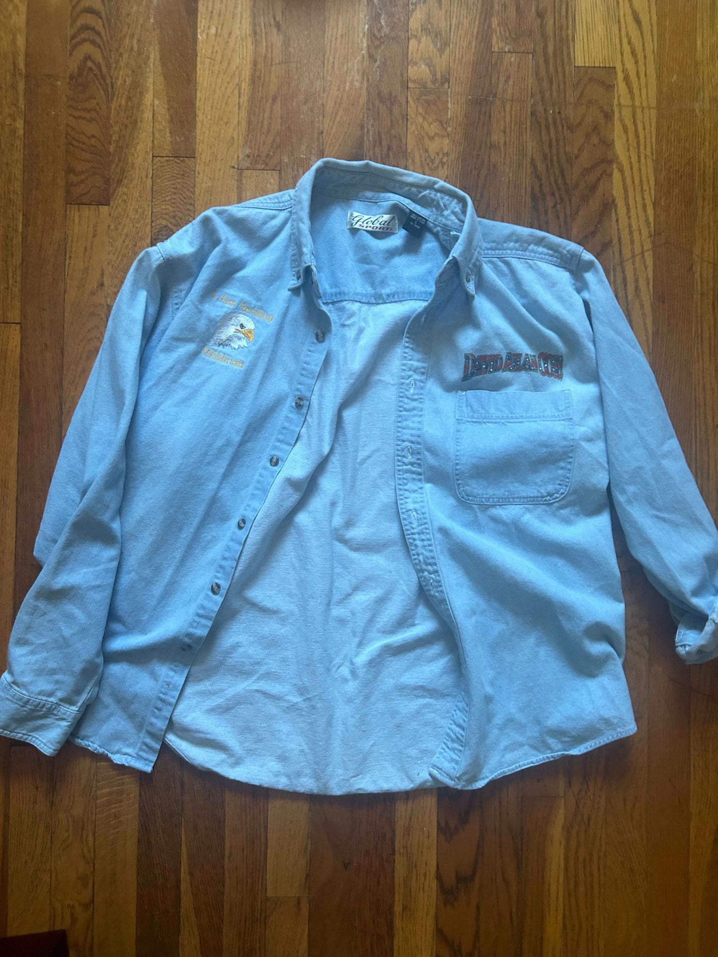 1990s DAC Demin Shirt Size - Large - LFDW