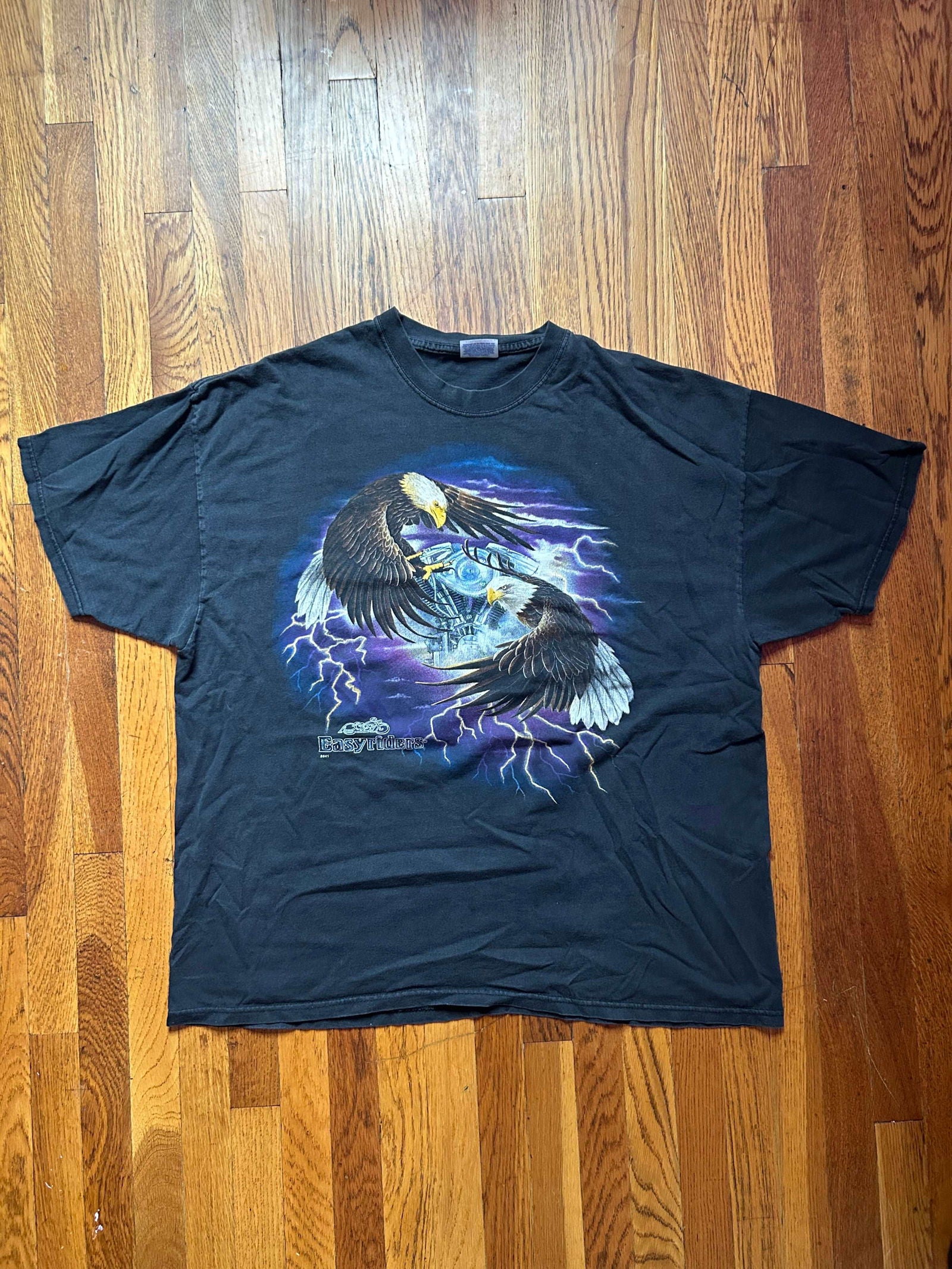 1990s Easy Riders Lightening Tee Size - 2X - LFDW