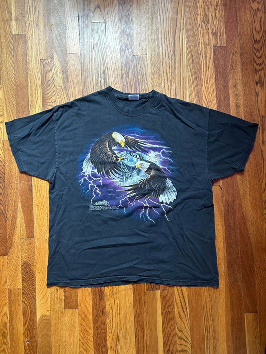 1990s Easy Riders Lightening Tee Size - 2X - LFDW