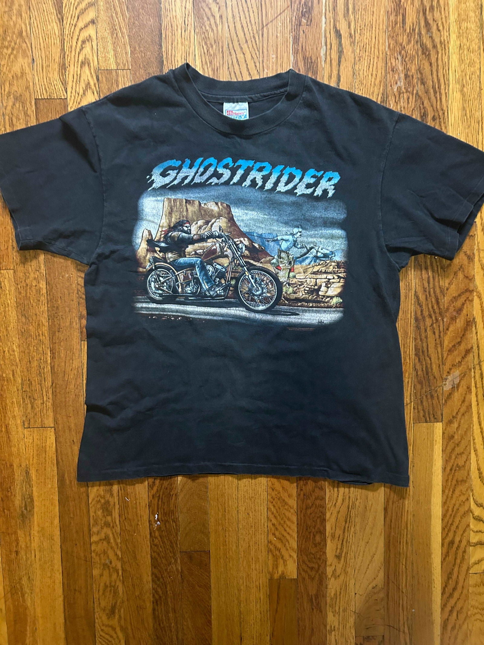 1990s Ghost Rider David Mann Tee Size - Large - LFDW