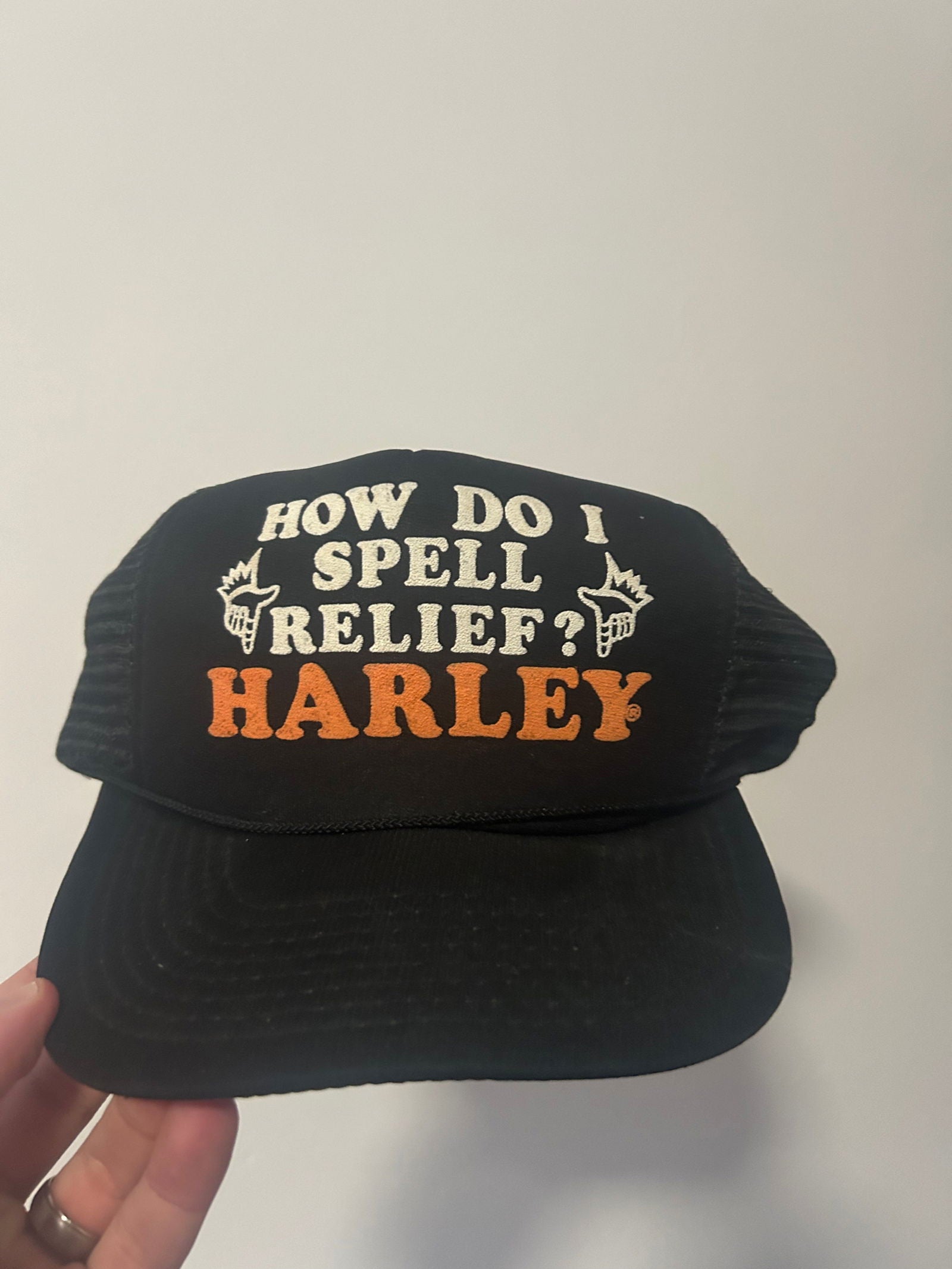 1990s Harley Relief Hat - LFDW