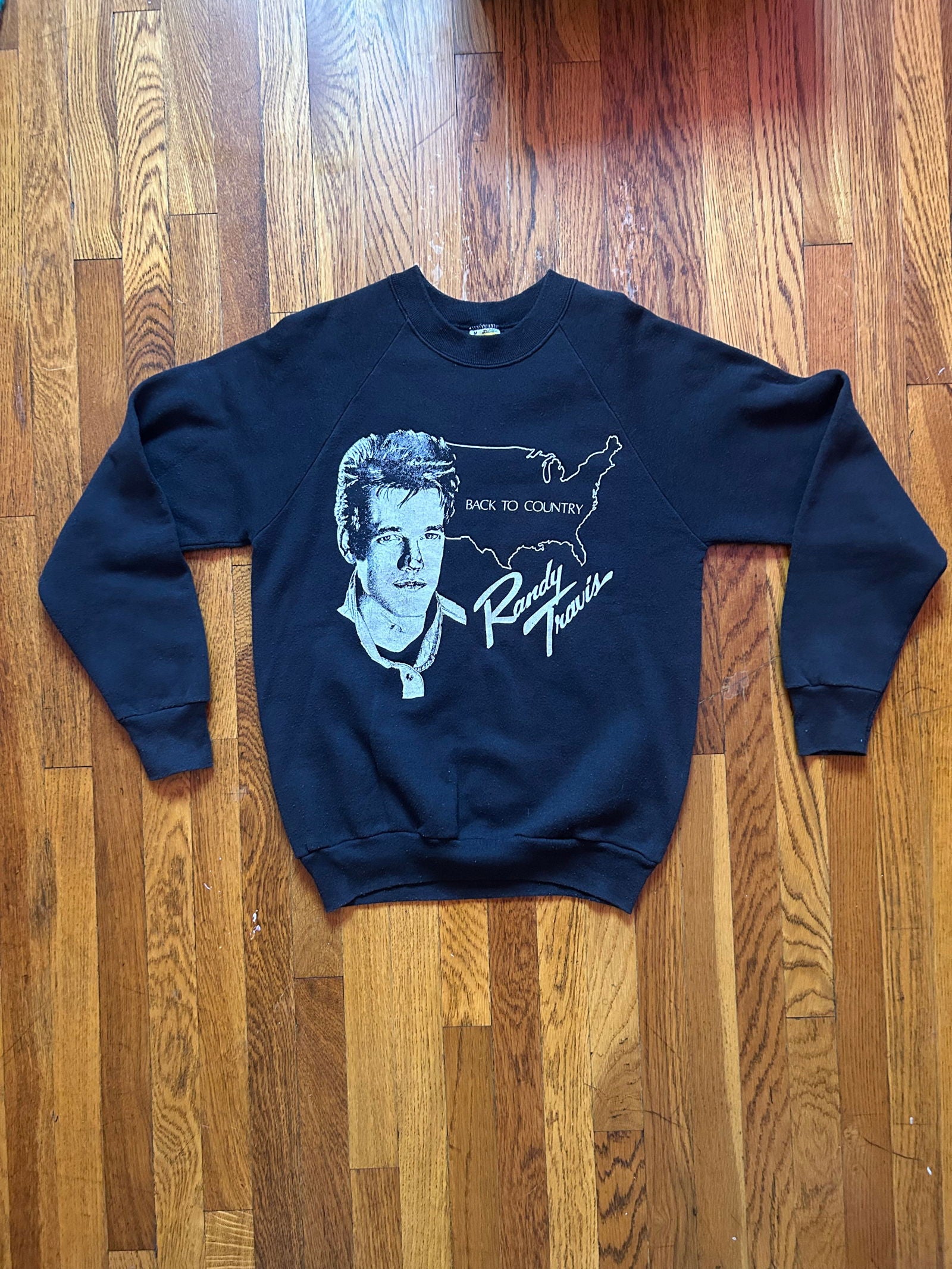 1990s Randy Travis “Back To Country” Crew Neck Size - M - LFDW