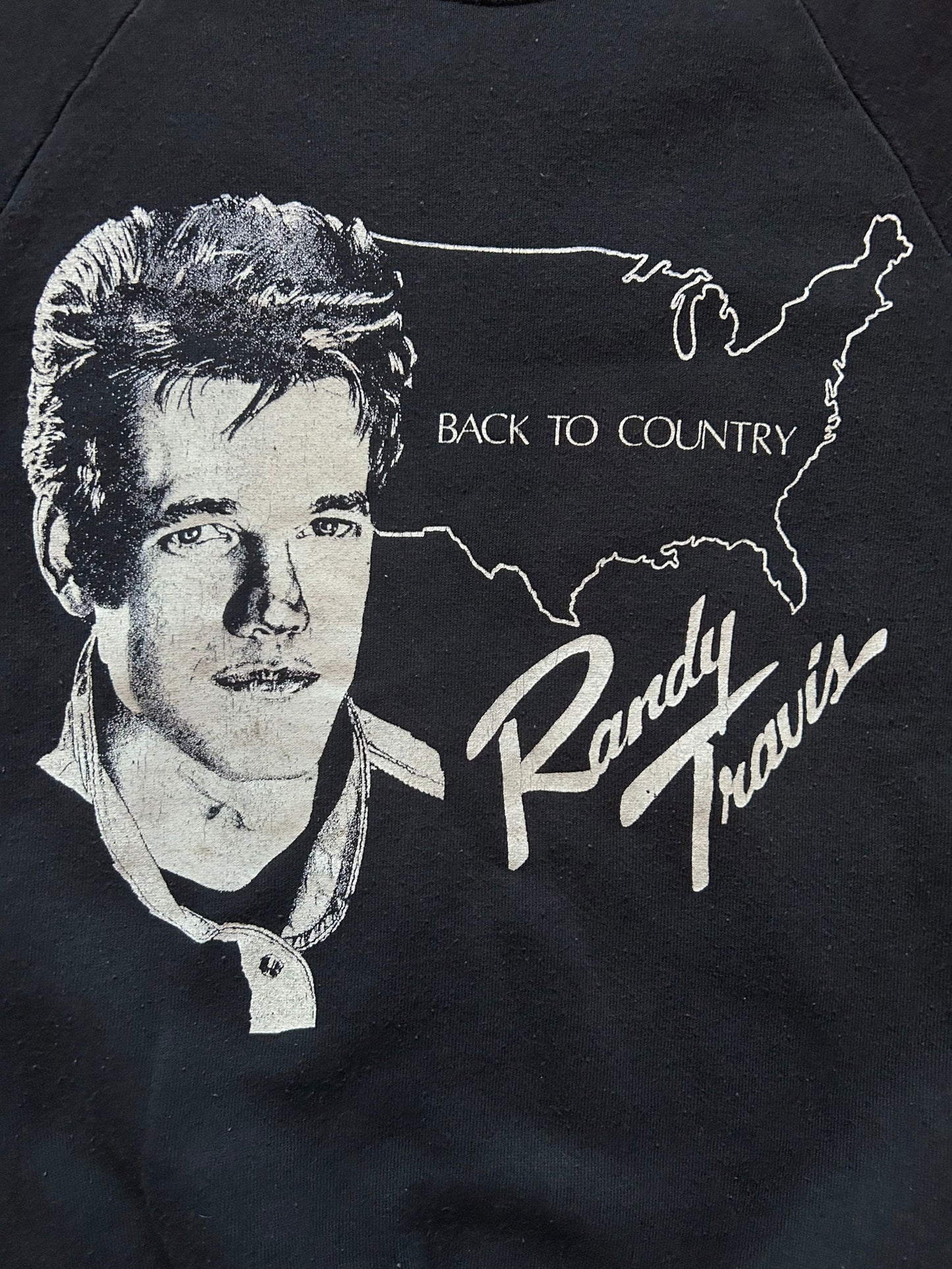1990s Randy Travis “Back To Country” Crew Neck Size - M - LFDW