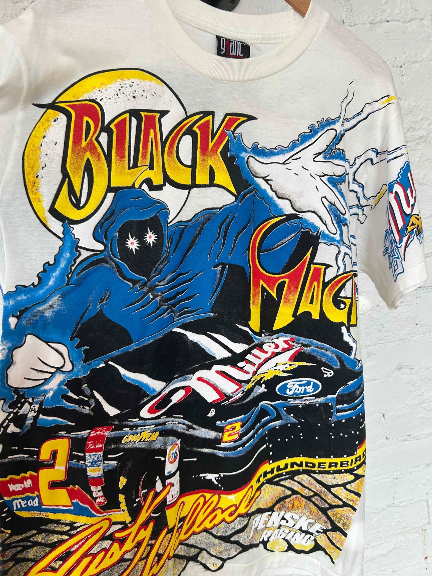 1990s Rusty Wallace Black Magic Tee Size - L - LFDW