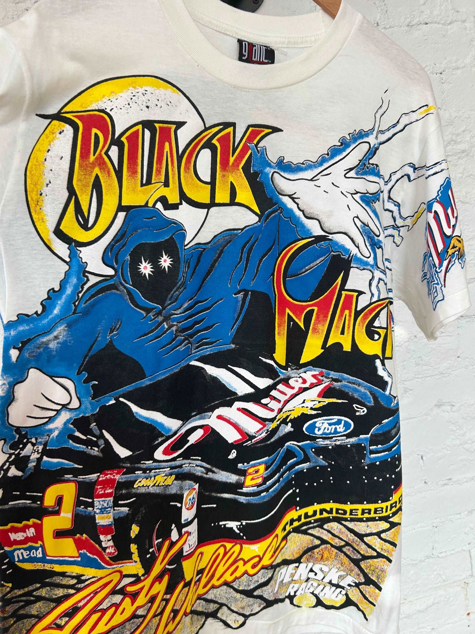 1990s Rusty Wallace Black Magic Tee Size - L - LFDW