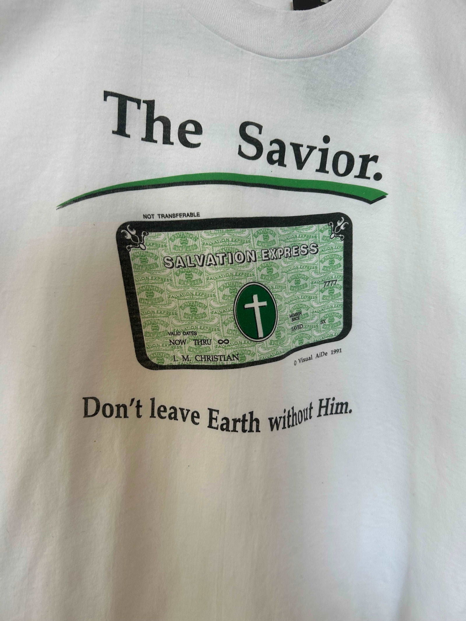 1991 Salvation Express Tee Size - XL - LFDW