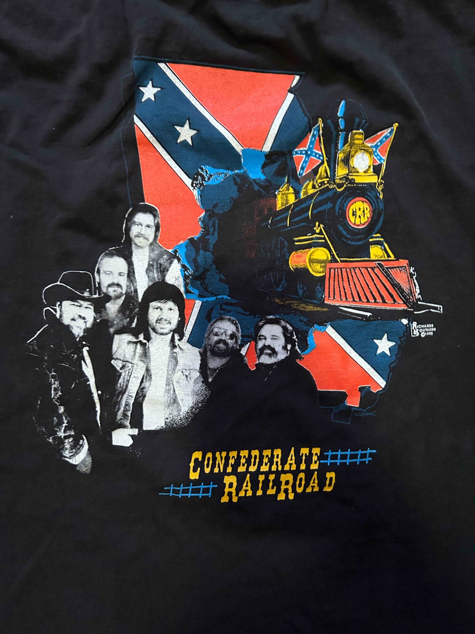 1992 Confederate Railroad Tee Size - XL - LFDW