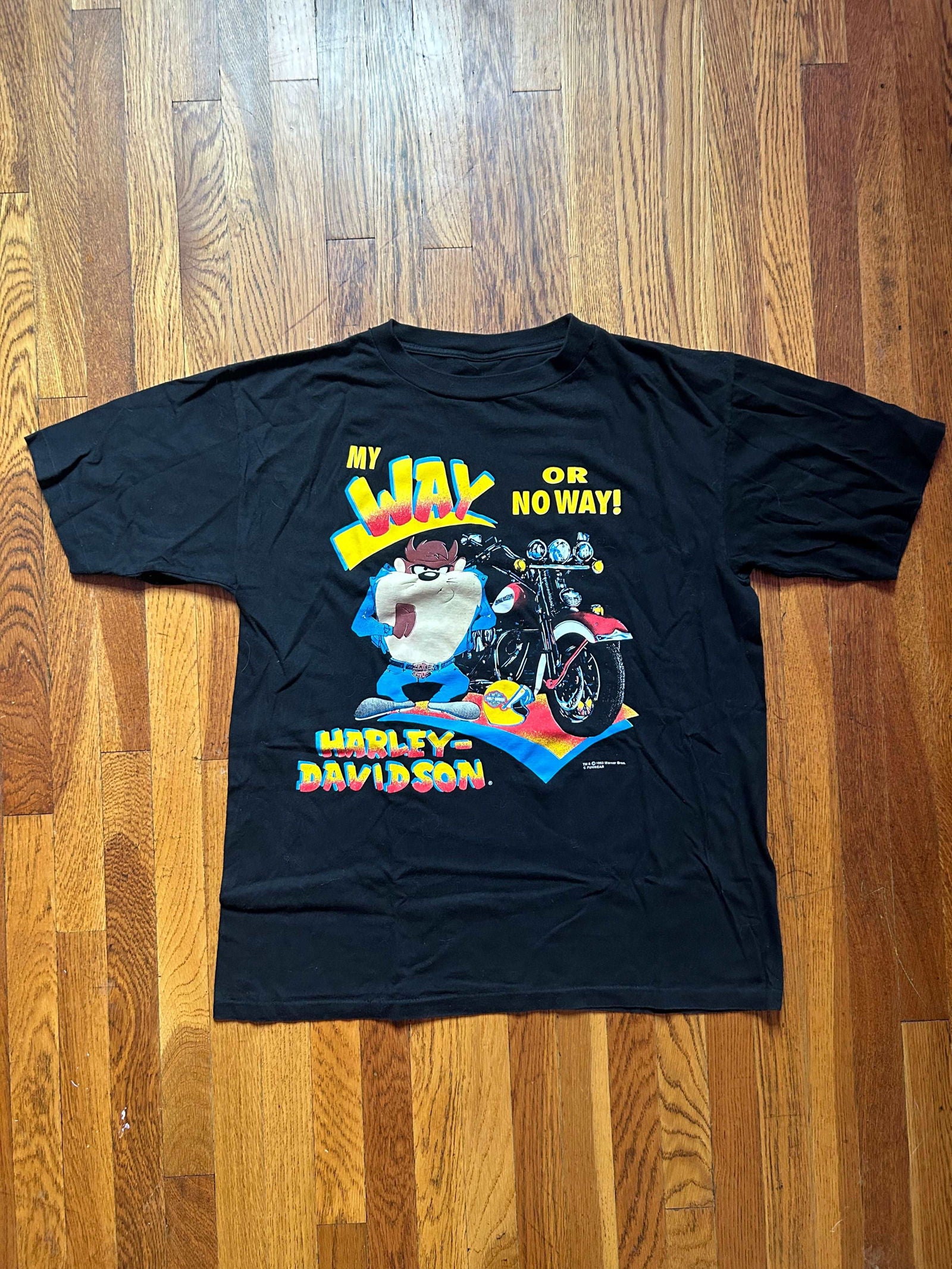 1993 Harley X Tasmanian Devil Tee Size - L - LFDW