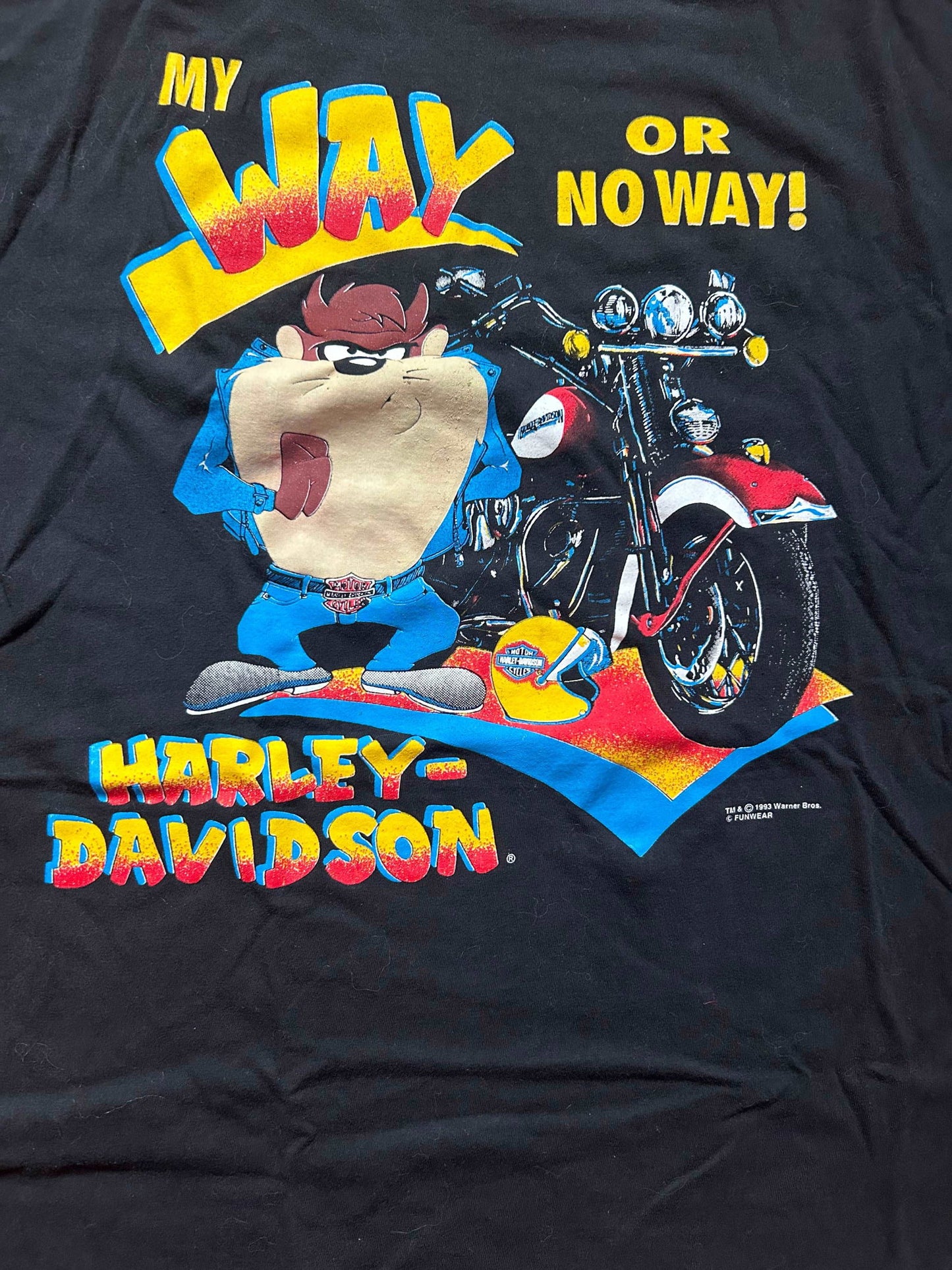 1993 Harley X Tasmanian Devil Tee Size - L - LFDW