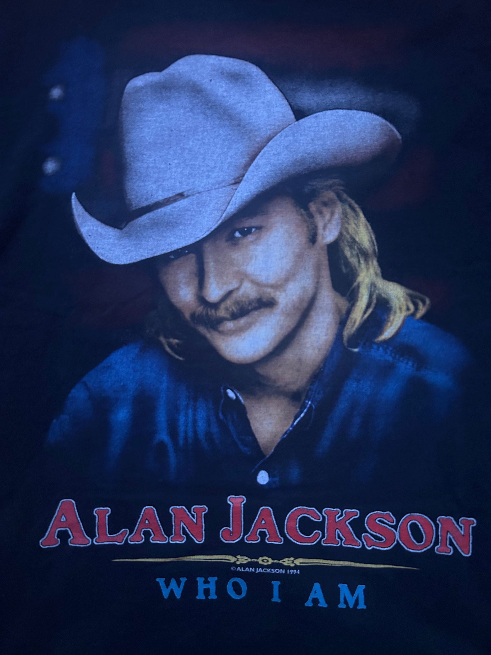 1994 Alan Jackson Who I Am Tee Size - Large - LFDW