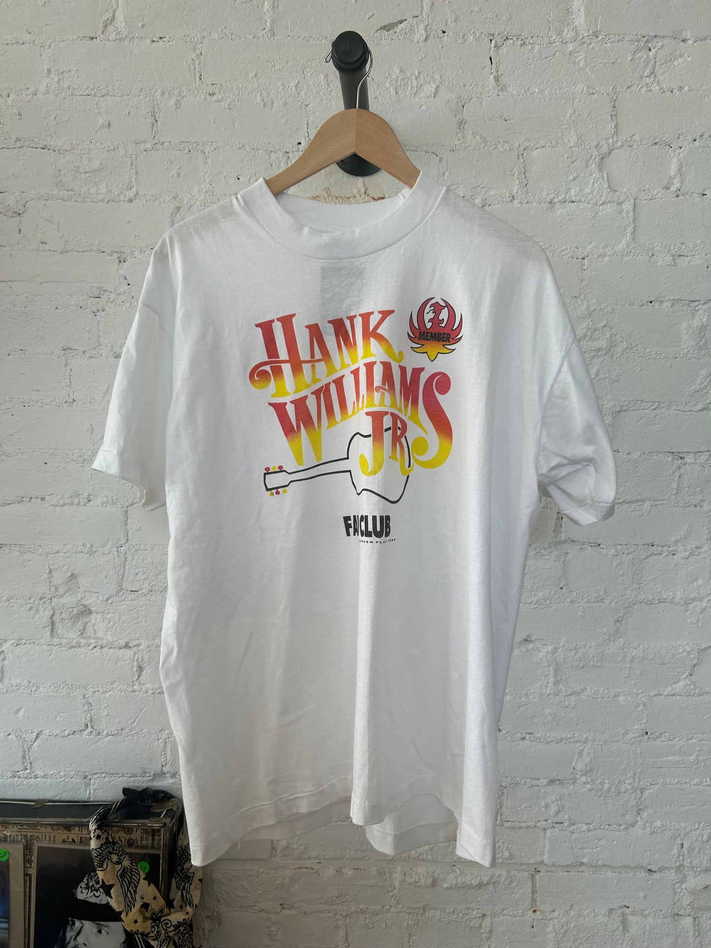 1994 Hank Jr Fan Club Tee Size - XL - LFDW