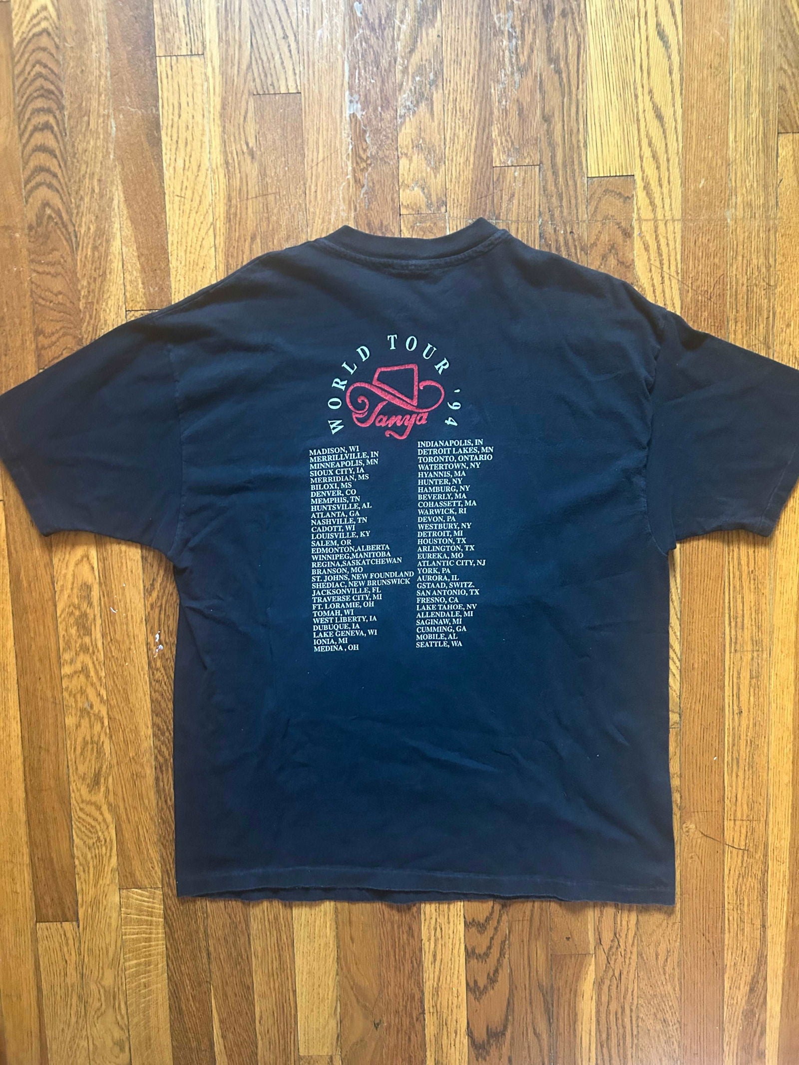 1994 Tanya Tucker Tour Tee Size - XL - LFDW