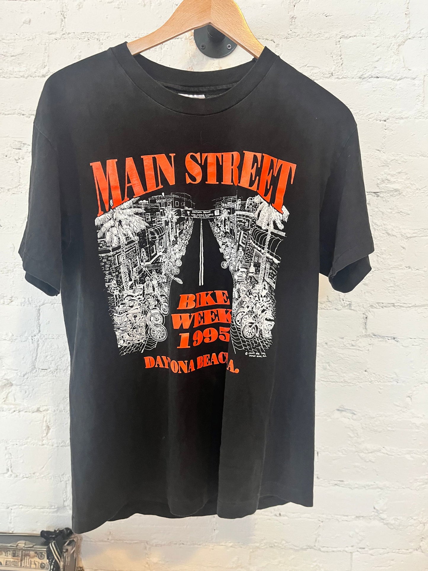 1995 Main Street Bike Week Tee Size- M - LFDW
