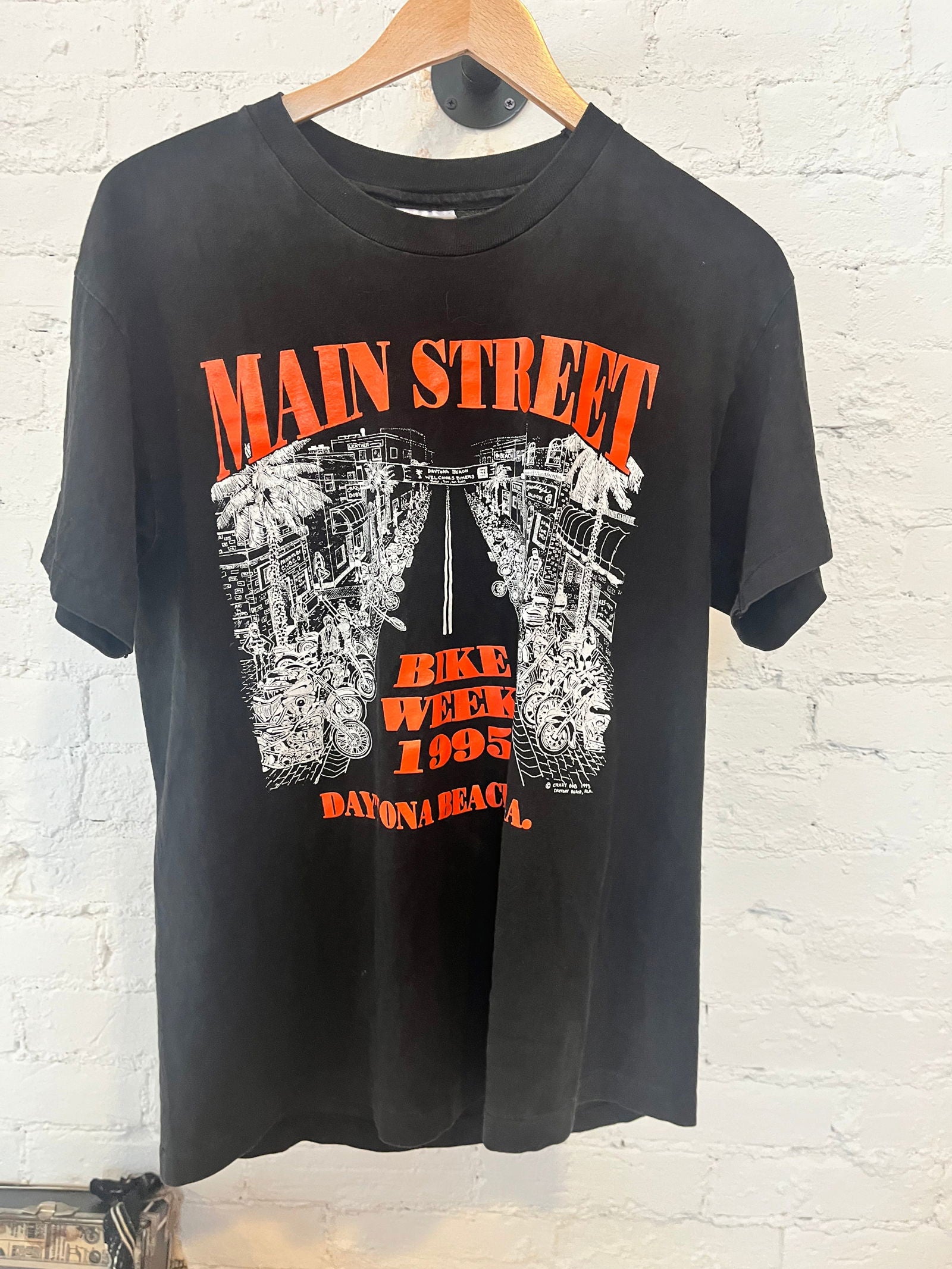 1995 Main Street Bike Week Tee Size- M - LFDW