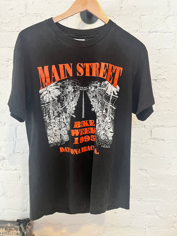 1995 Main Street Bike Week Tee Size- M - LFDW