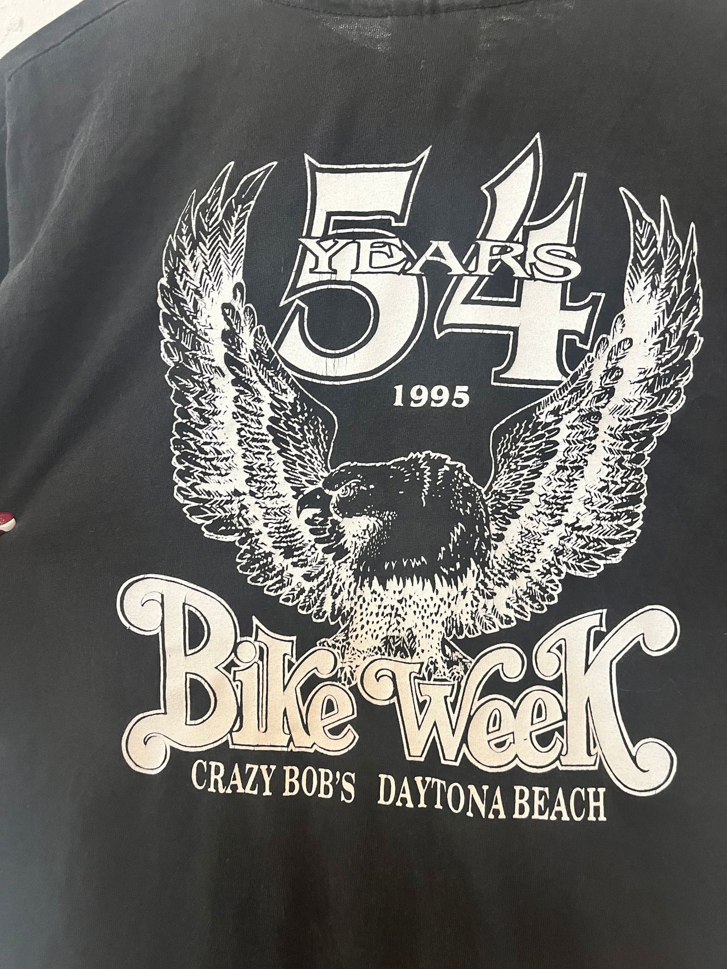 1995 Main Street Bike Week Tee Size- M - LFDW