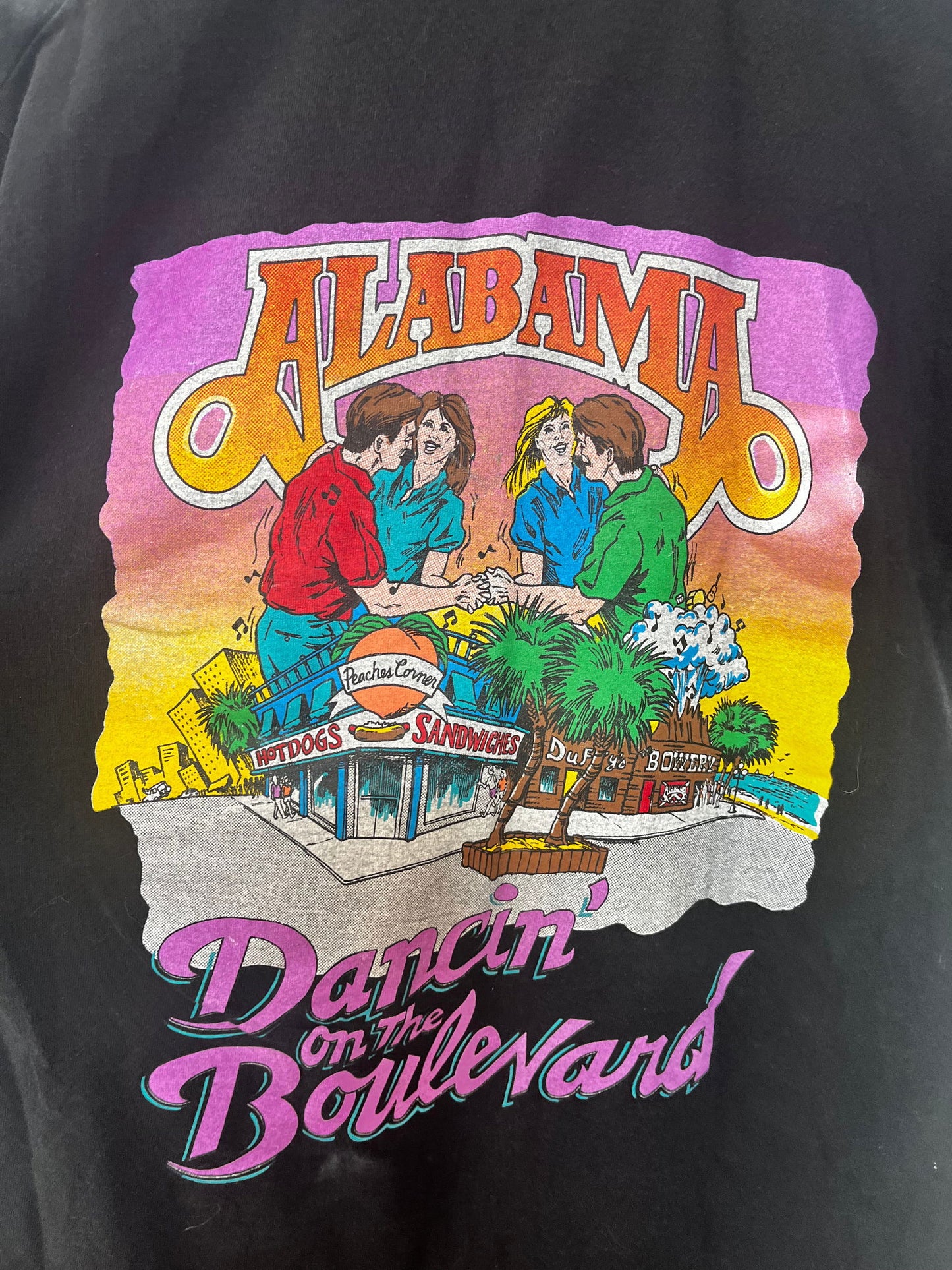 1996 Alabama Dancin’ on the Boulevard Tee Size- L - LFDW