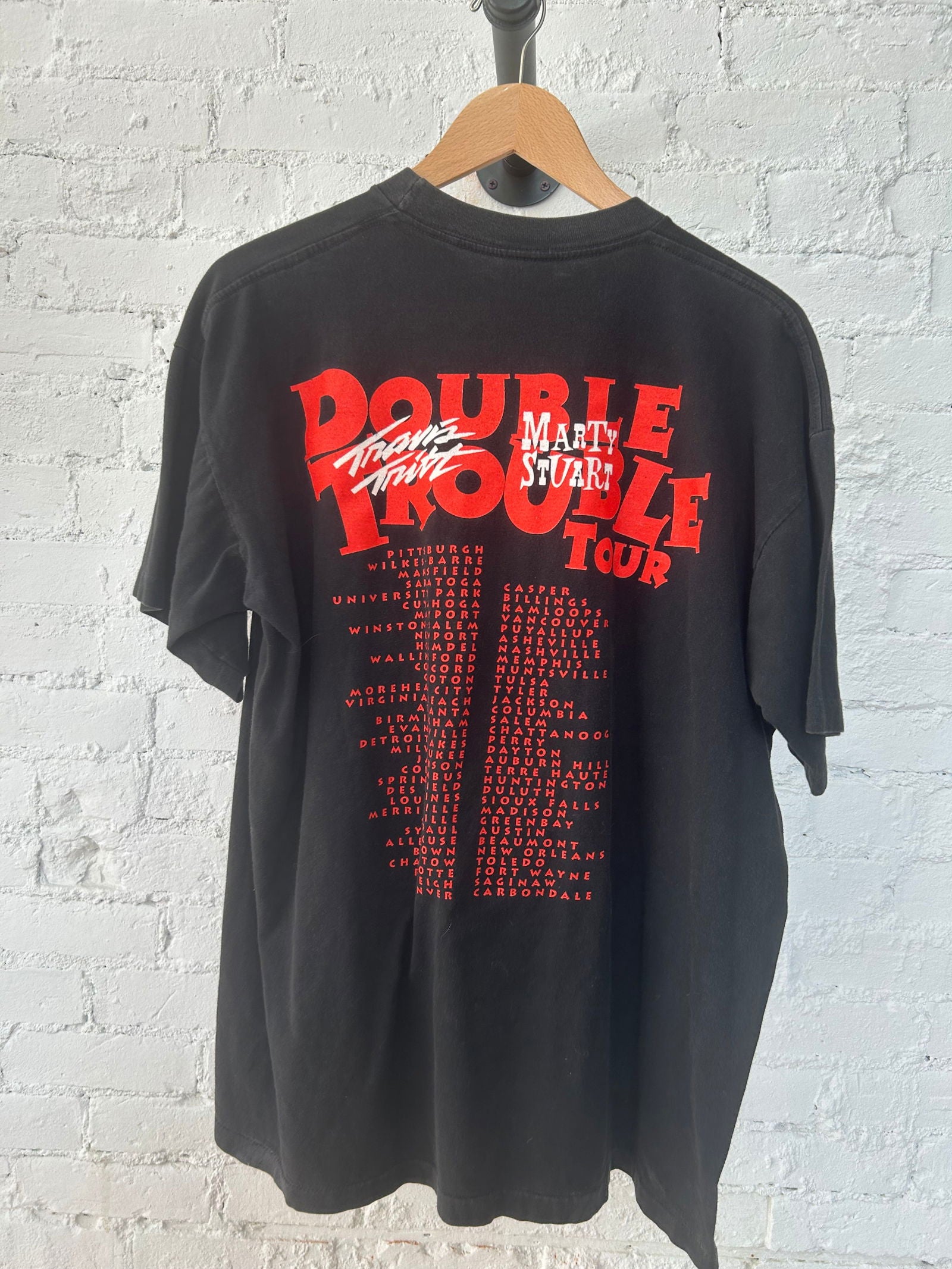 1996 Travis Tritt Marty Stuart Tour Tee Size - XL - LFDW