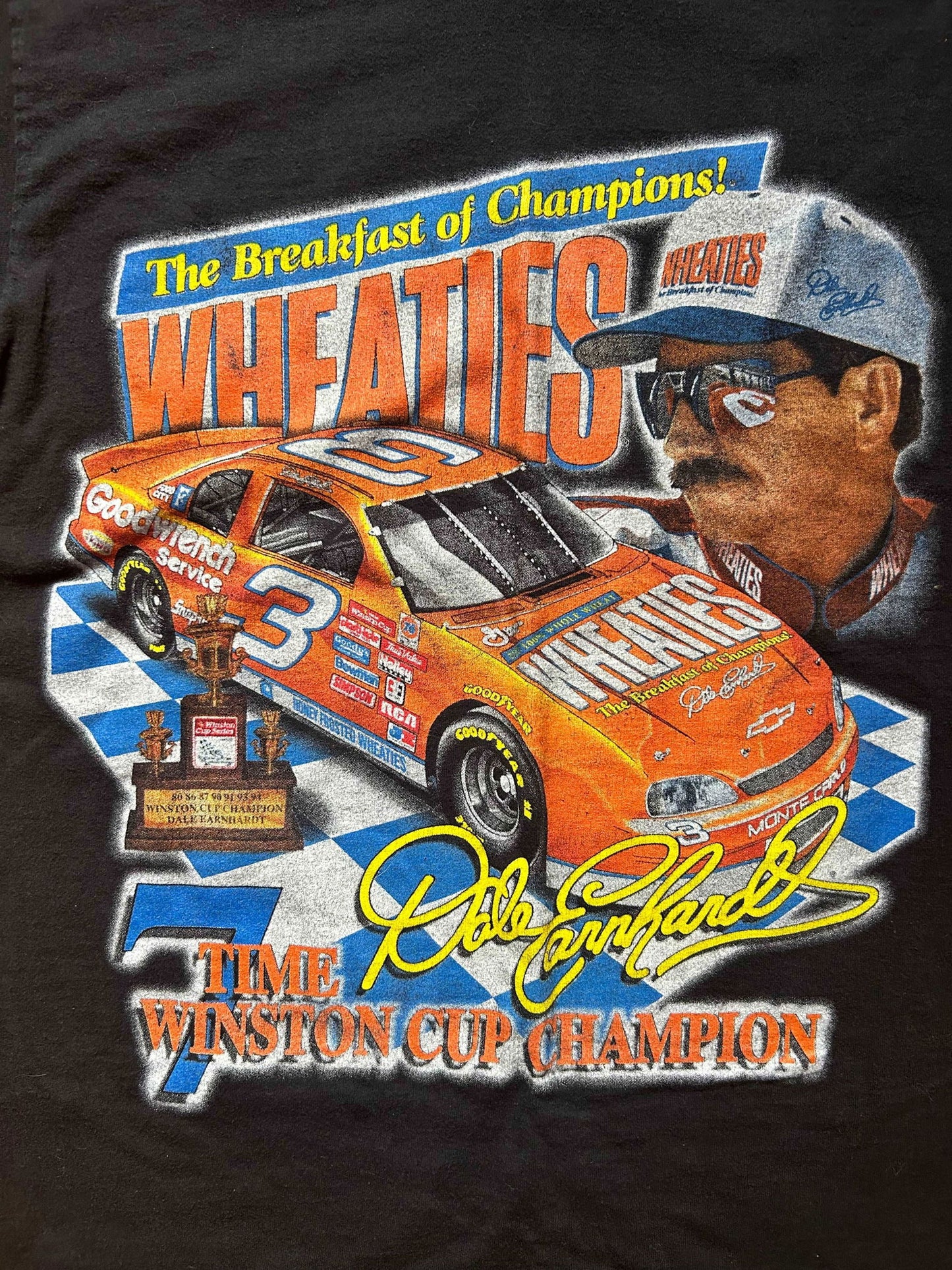 1997 Dale Sr. Wheaties Tee Size- L - LFDW