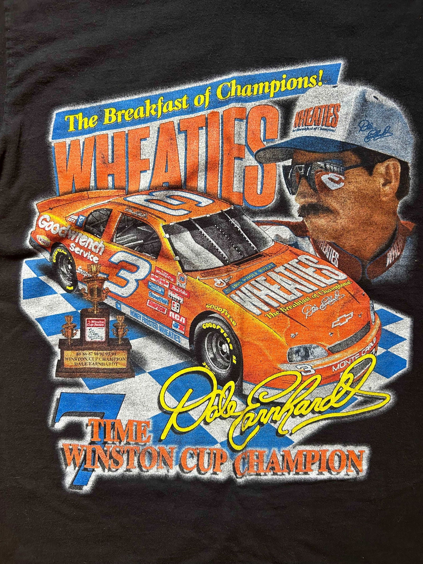 1997 Dale Sr. Wheaties Tee Size- L - LFDW