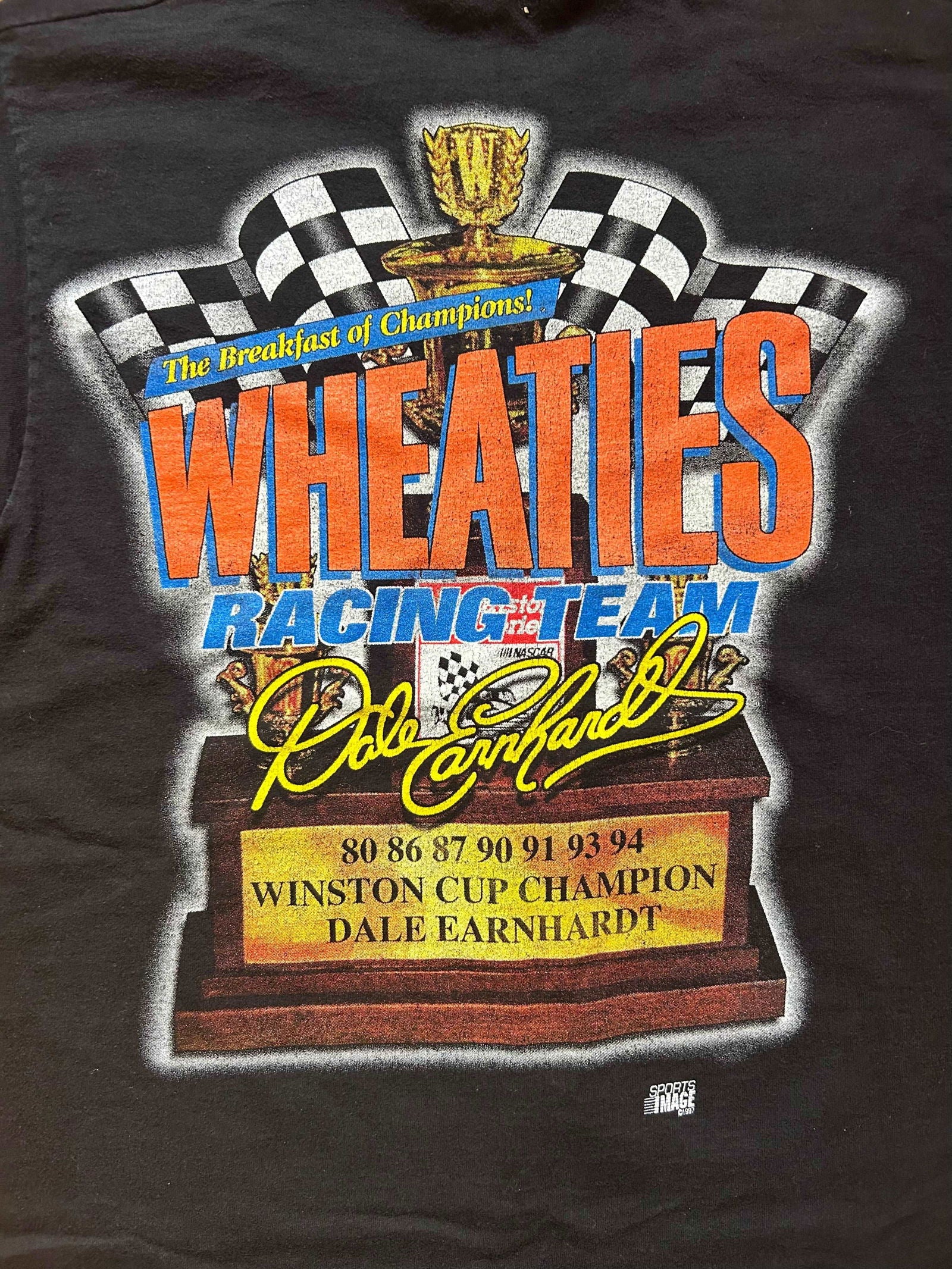1997 Dale Sr. Wheaties Tee Size- L - LFDW