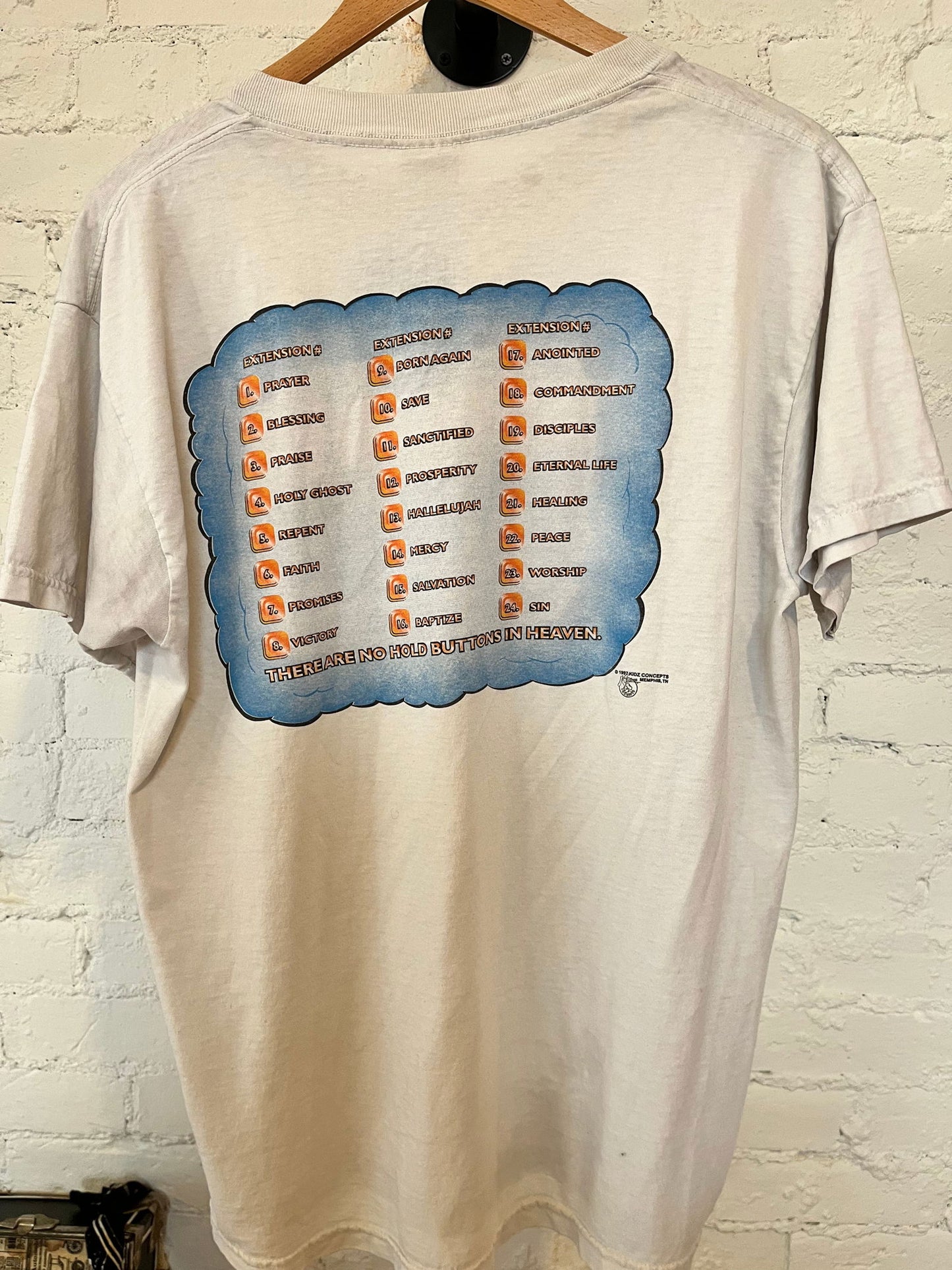 1997 Jesus “My Line Is Never Busy” Tee Size- L - LFDW