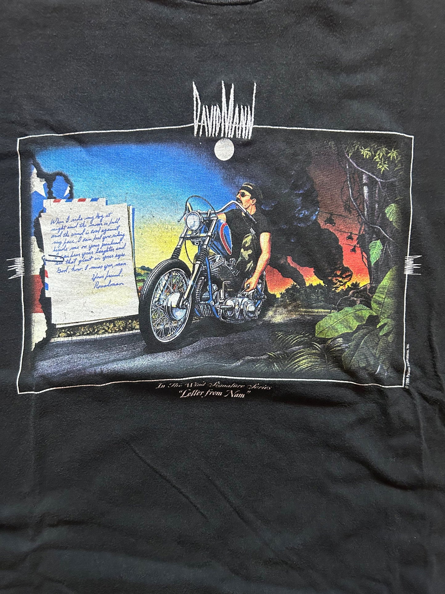 1998 David Mann Viet Name Tee Size - L - LFDW