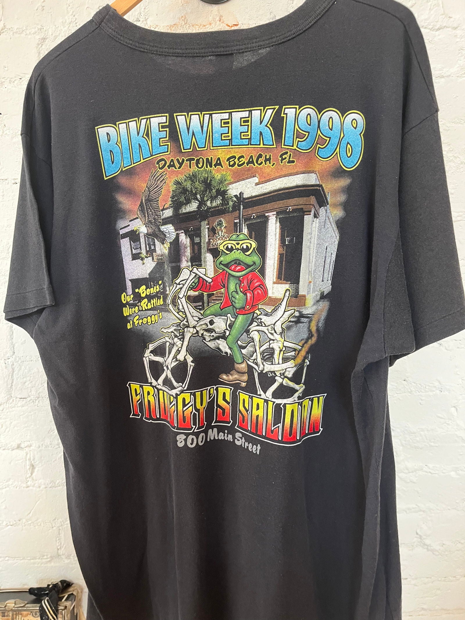 1998 Froggy’s Saloon Bike Week Tee Size-2X - LFDW